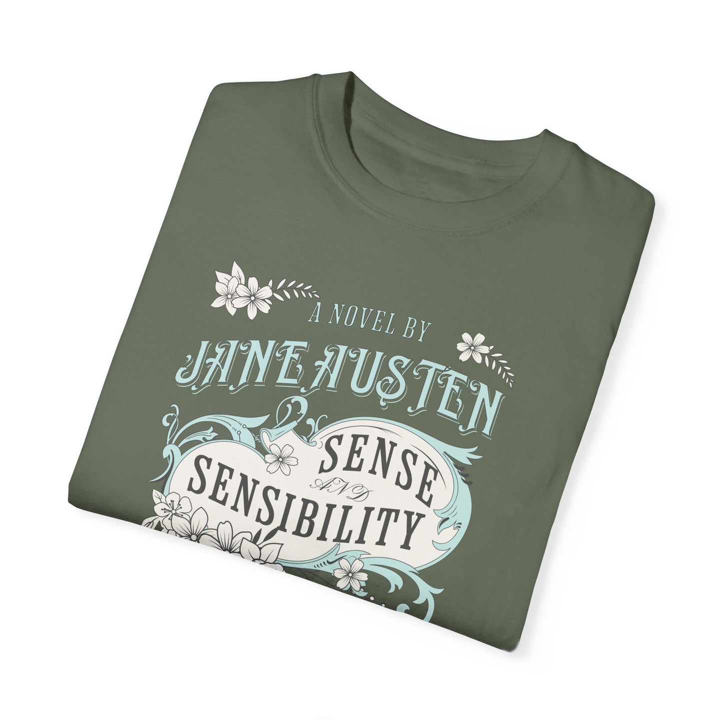 Sense and Sensibility Jane Austen Fan Gift Historical Romance Reader Tee T-Shirt Printify