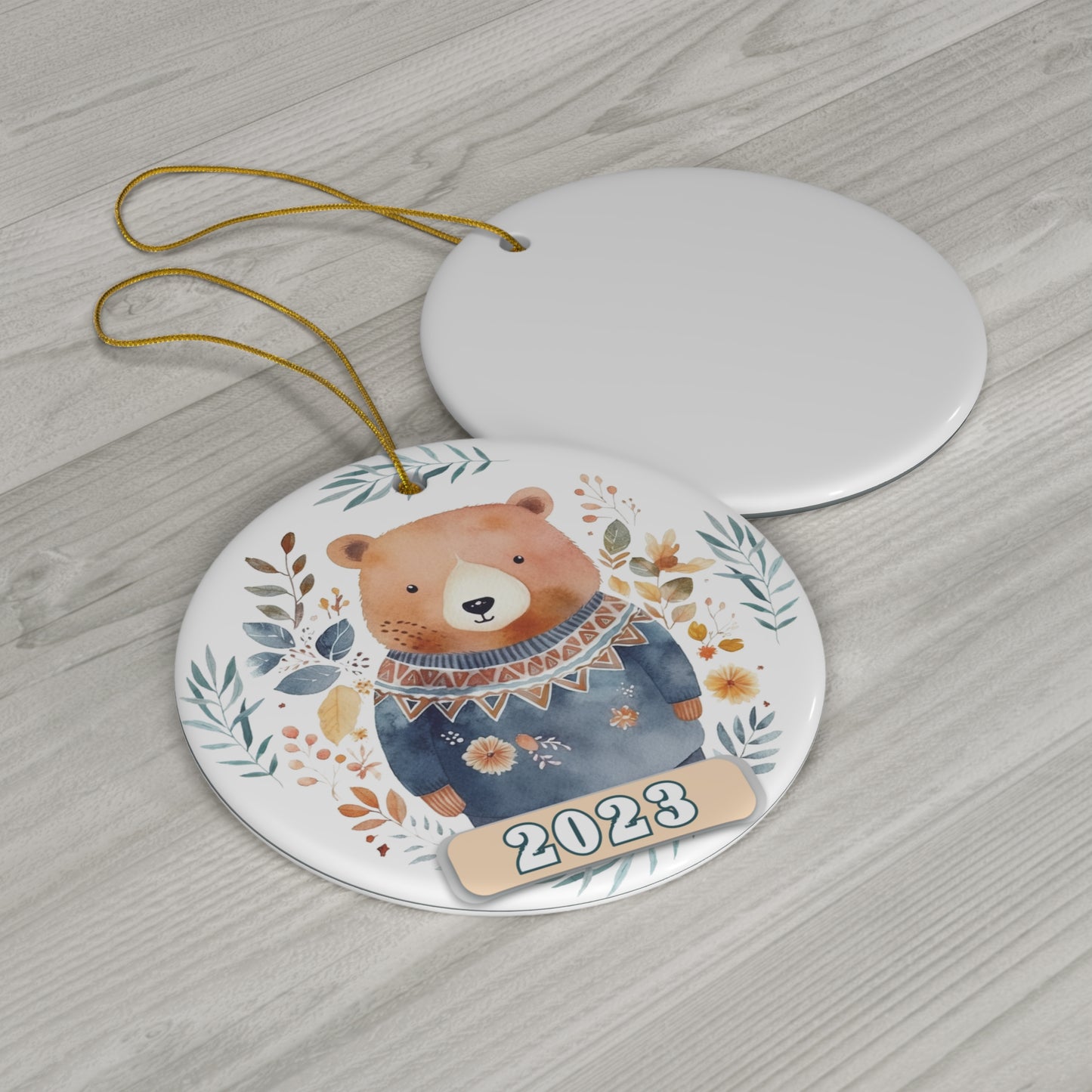 Christmas 2023 Ornament, Scandinavian, Swedish Decoration, Holiday Gift Idea, Heirloom Keepsake, Host Gift Exchange, Family Xmas Tree Bauble Home Decor Printify