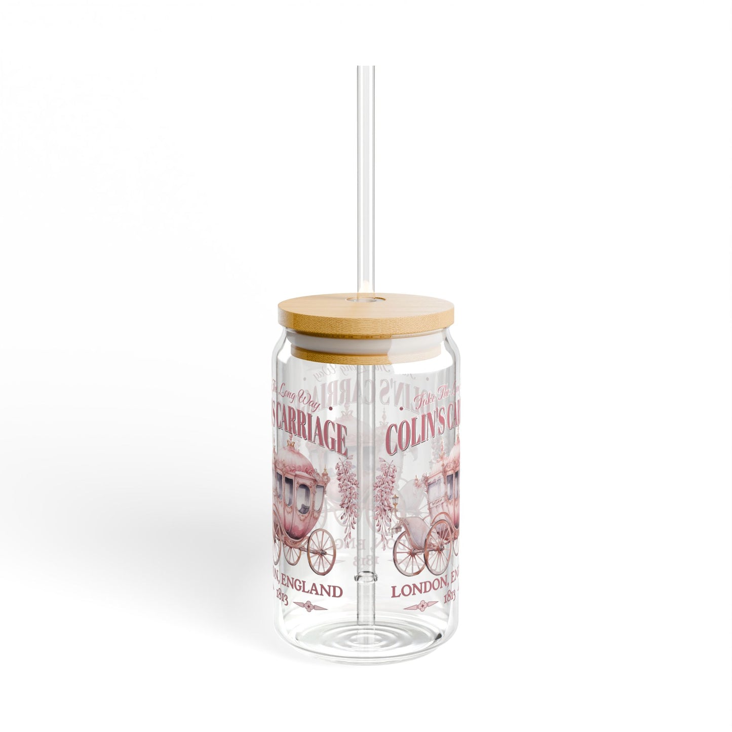 Colins Carriage Ride Sipper Glass Beer Can Tumbler Regency Lovers Gift For Colin Penelope Fan Historical Romance Reader Bookclub Gift BFF Mug Printify