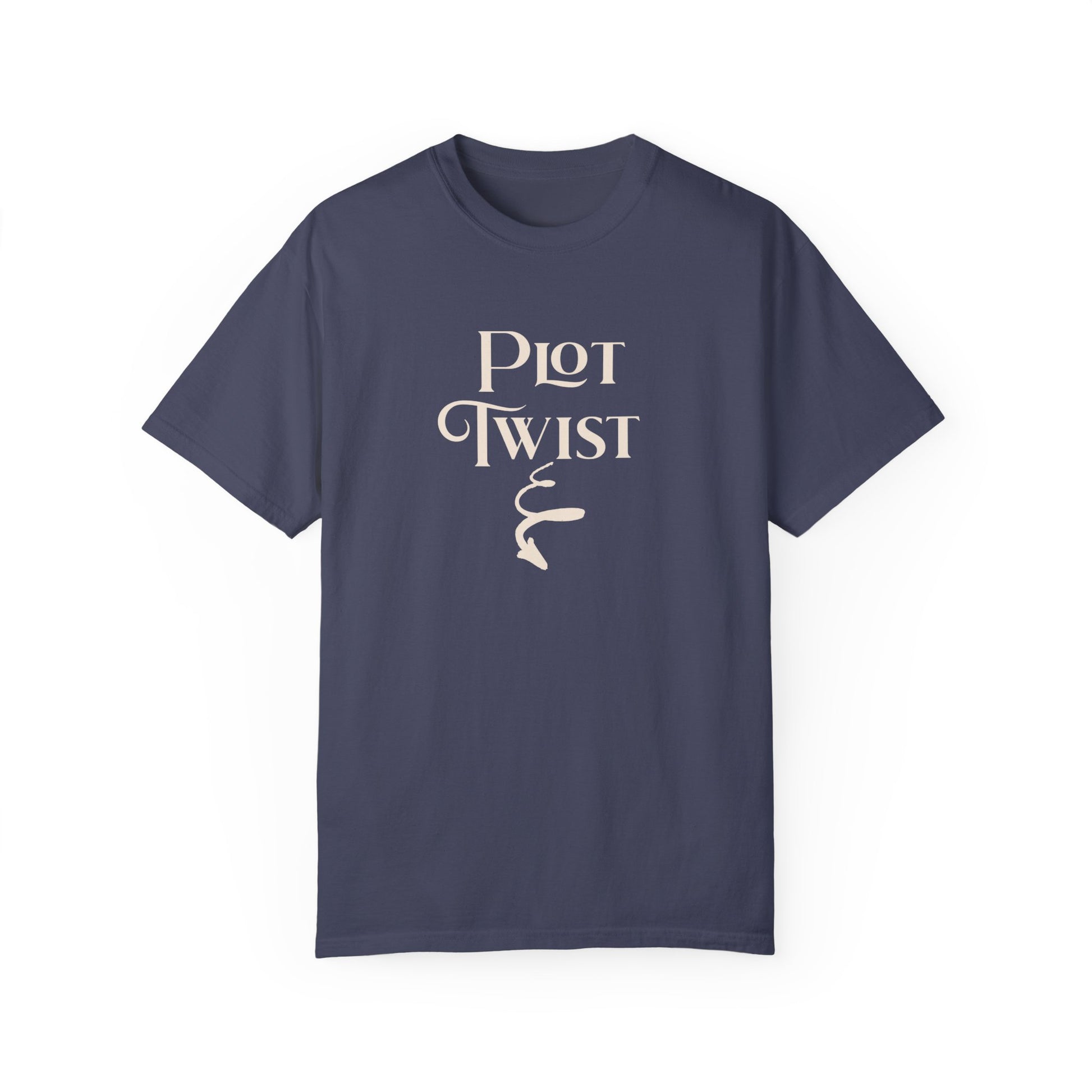 Plot Twist T-Shirt Author Shirt Pregnancy Announcement For Expecting Blog Writers Journalists Gift For Her Baby Shower Gift Baby Reveal T-Shirt Printify