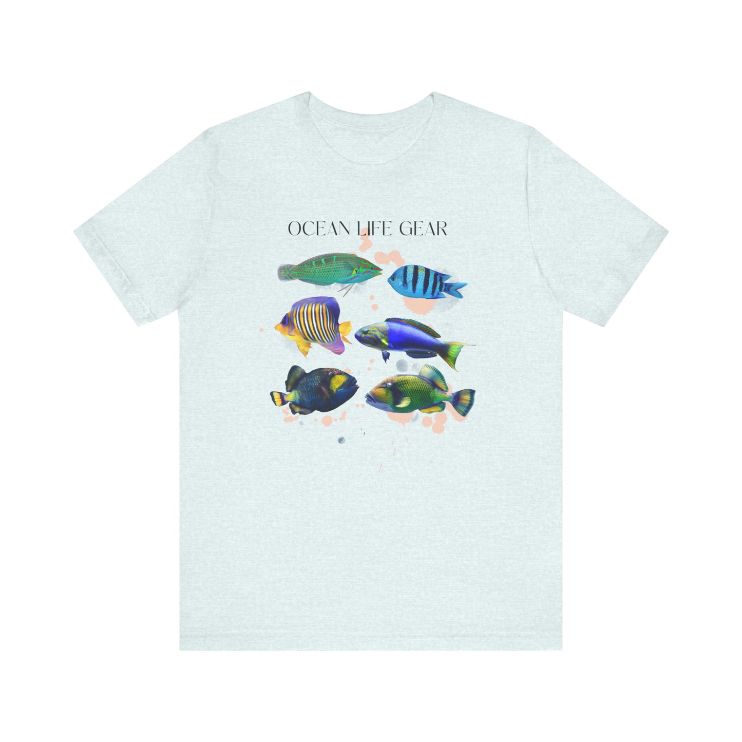 Scuba Diving Gift, Snorkel Tee, Scuba Diving Shirt, Scuba Diver Gift, Ocean Lover TShirt, Gifts For Snorkeler Scuba Divers, Ocean Life Gear T-Shirt Printify Heather Ice Blue XS