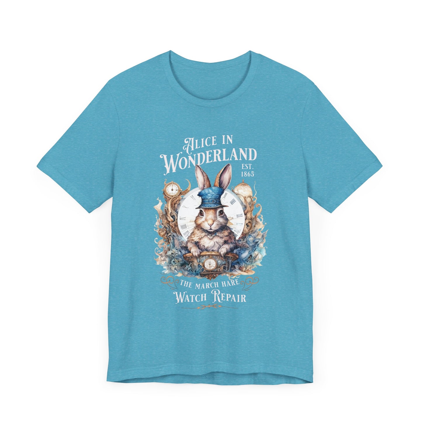 3001 Unisex Jersey Short Sleeve Tee Alice in Wonderland T-Shirt Printify