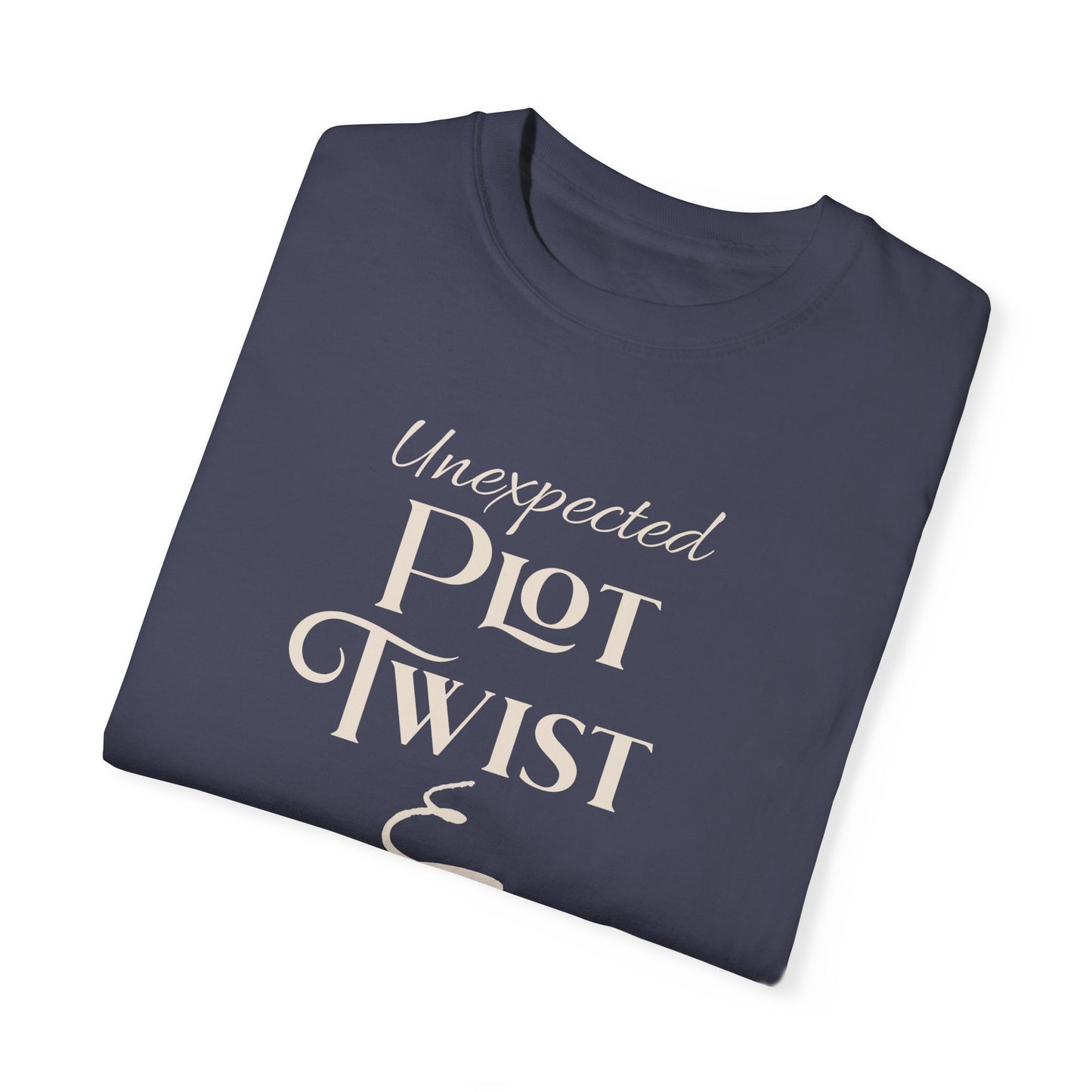 Plot Twist T-Shirt Author Shirt Pregnancy Announcement For Expecting Blog Writers Journalists Gift For Her Baby Shower Gift Baby Reveal T-Shirt Printify