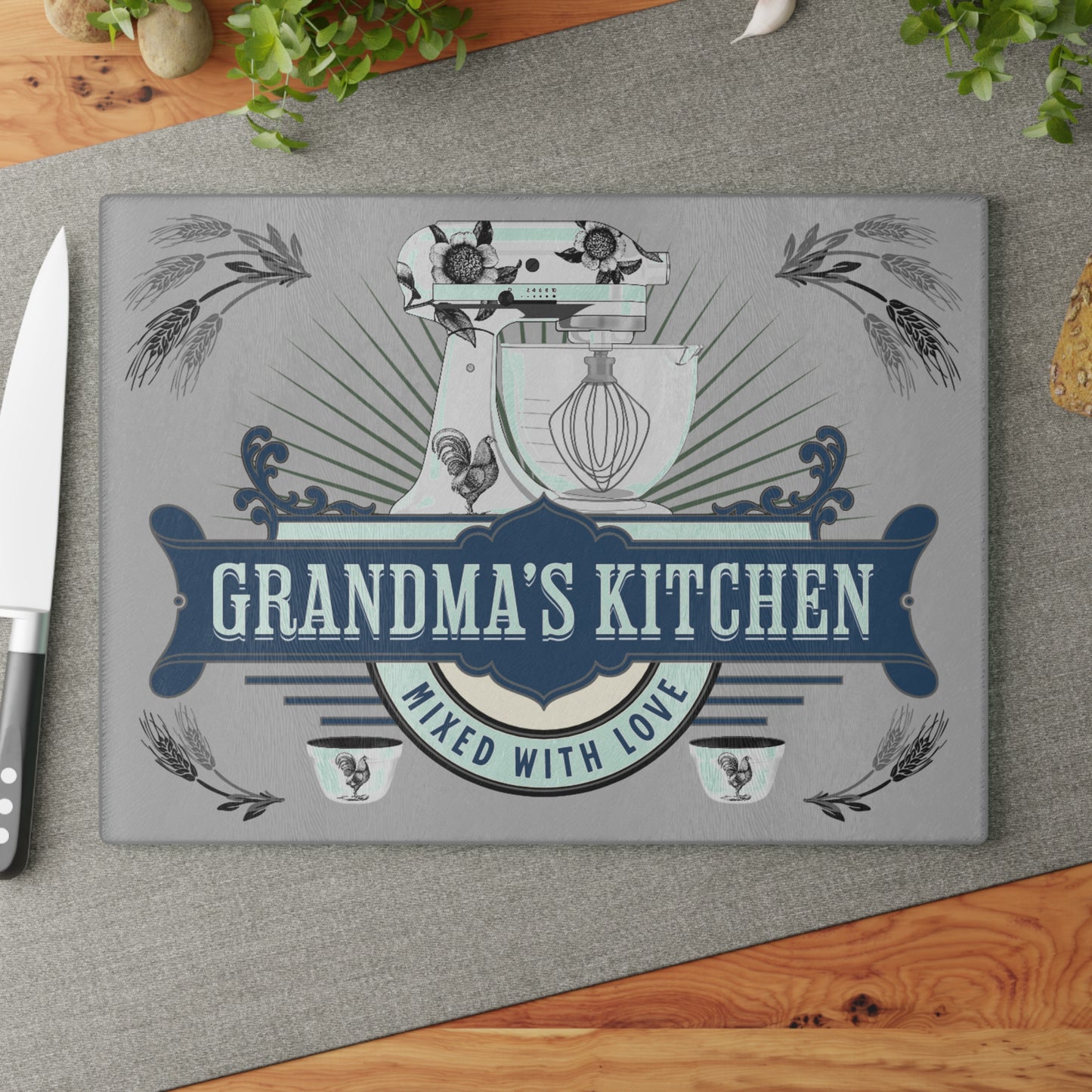 Charcuterie Board, House Warming Gift, Gift for Mom, Grandma, Chopping or Serving Board, Wedding, Realtor, Shower, Host, Chef, Holiday Gift Home Decor Printify