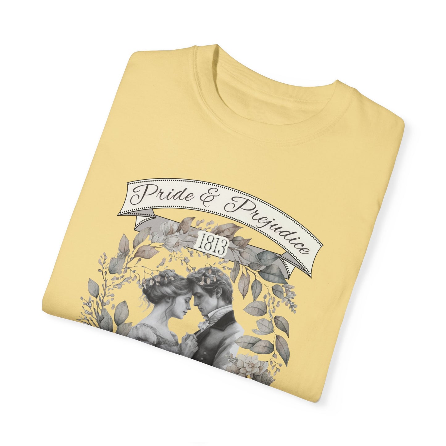Pride and Prejudice T-Shirt Jane Austen Historical Romance Reader T-Shirt Printify