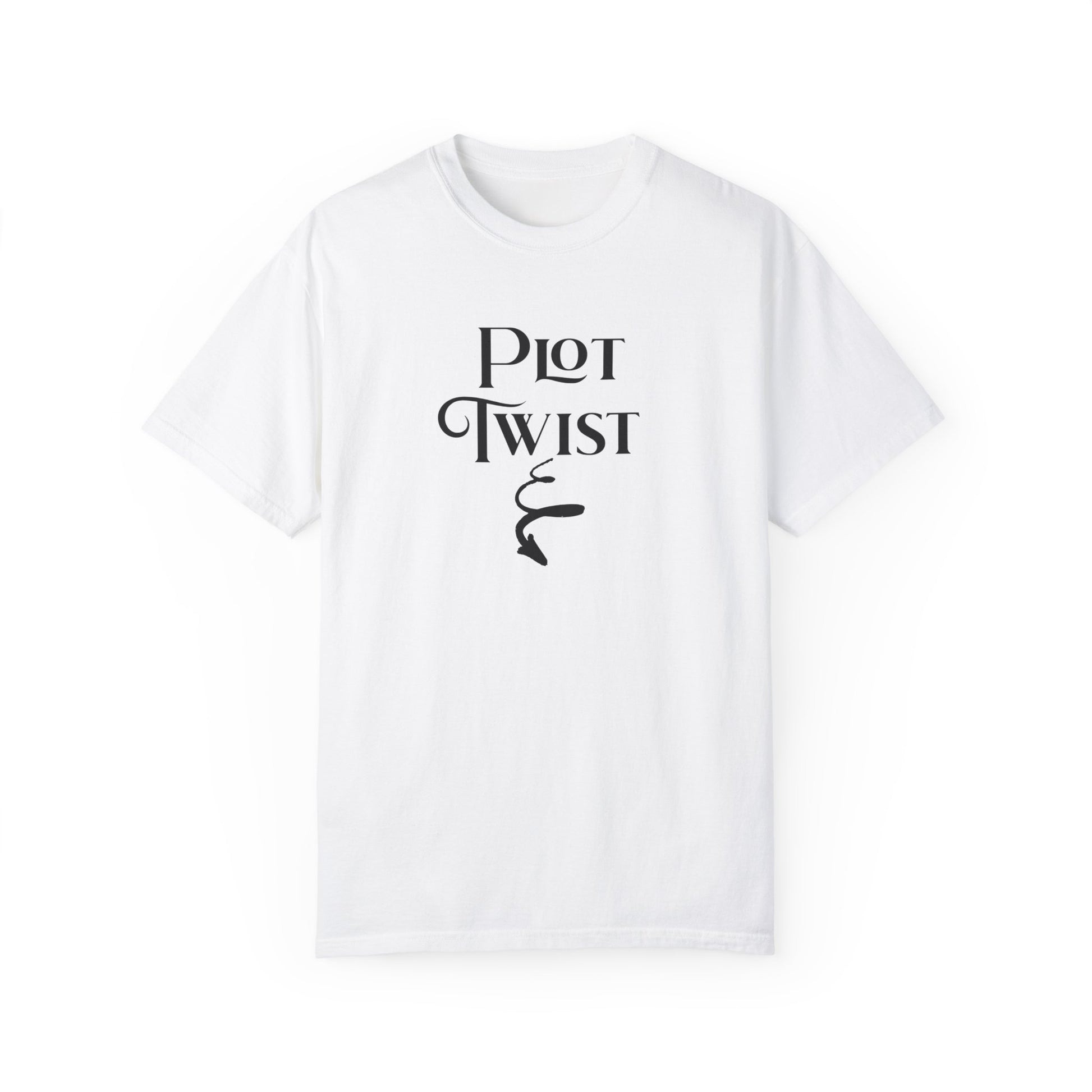 Plot Twist T-Shirt Author Shirt Pregnancy Announcement For Expecting Blog Writers Journalists Gift For Her Baby Shower Gift Baby Reveal T-Shirt Printify