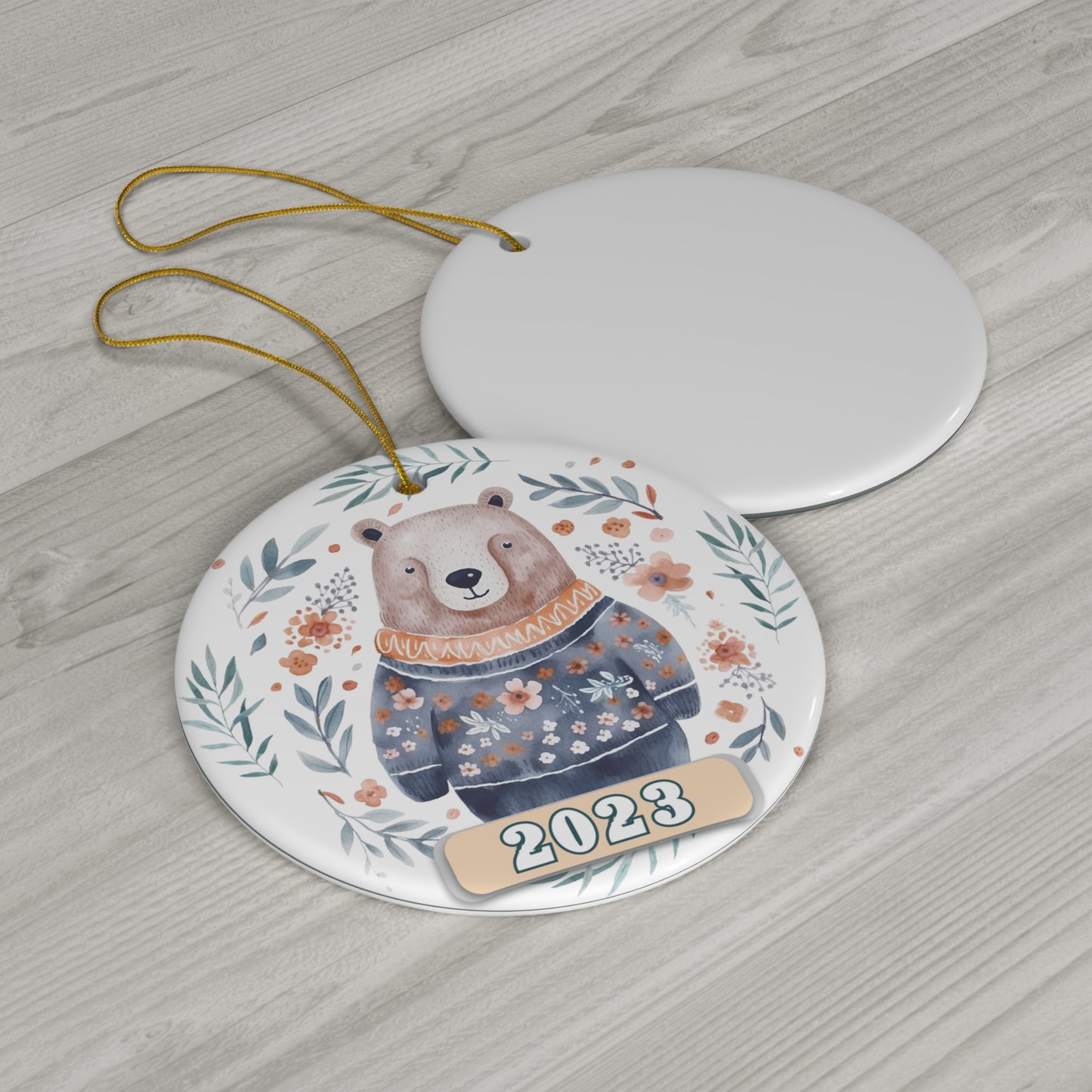 Christmas 2023 Ornament, Scandinavian, Swedish Decoration, Holiday Gift Idea, Heirloom Keepsake, Host Gift Exchange, Family Xmas Tree Bauble Home Decor Printify
