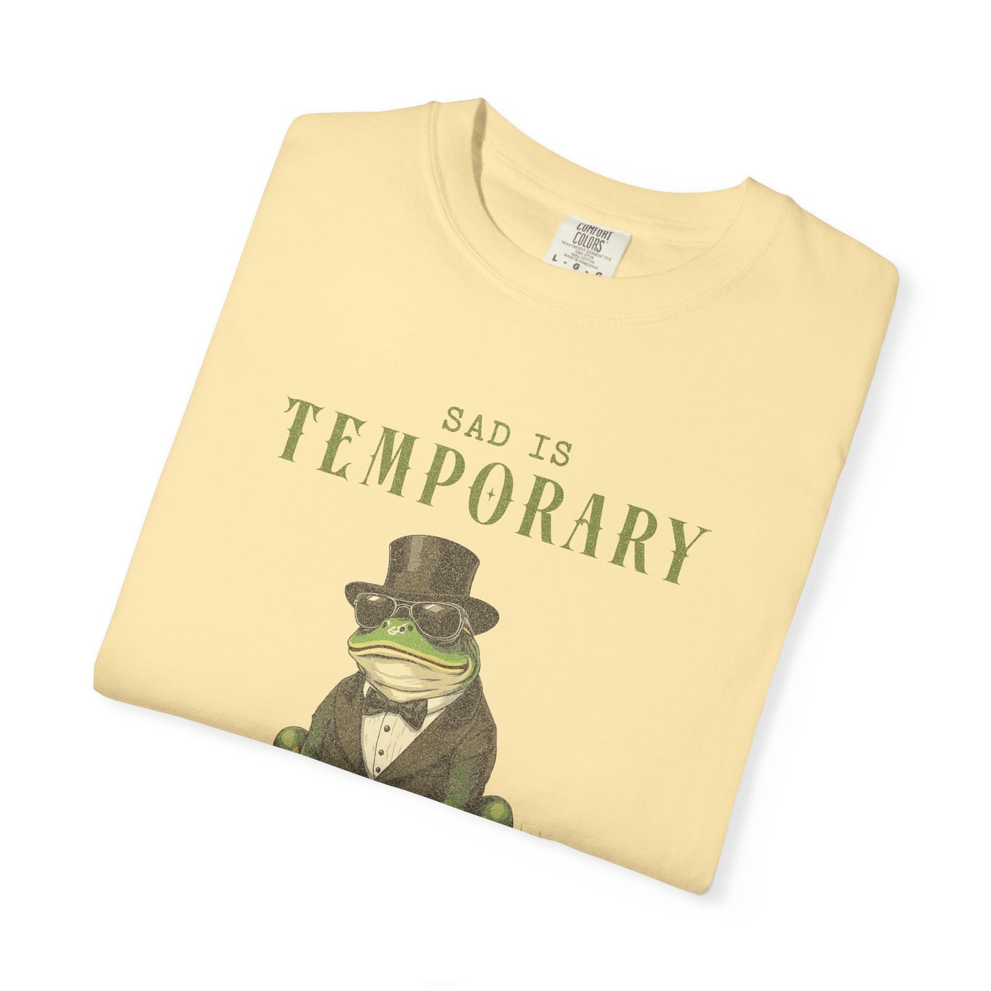 Funny Frog T-Shirt Retro Froggy Meme Shirt Vintage Frog And Toad Aesthetic Frog Lover Gift For Her Calm Vibes Birthday Viral Trendy Shirt T-Shirt Printify