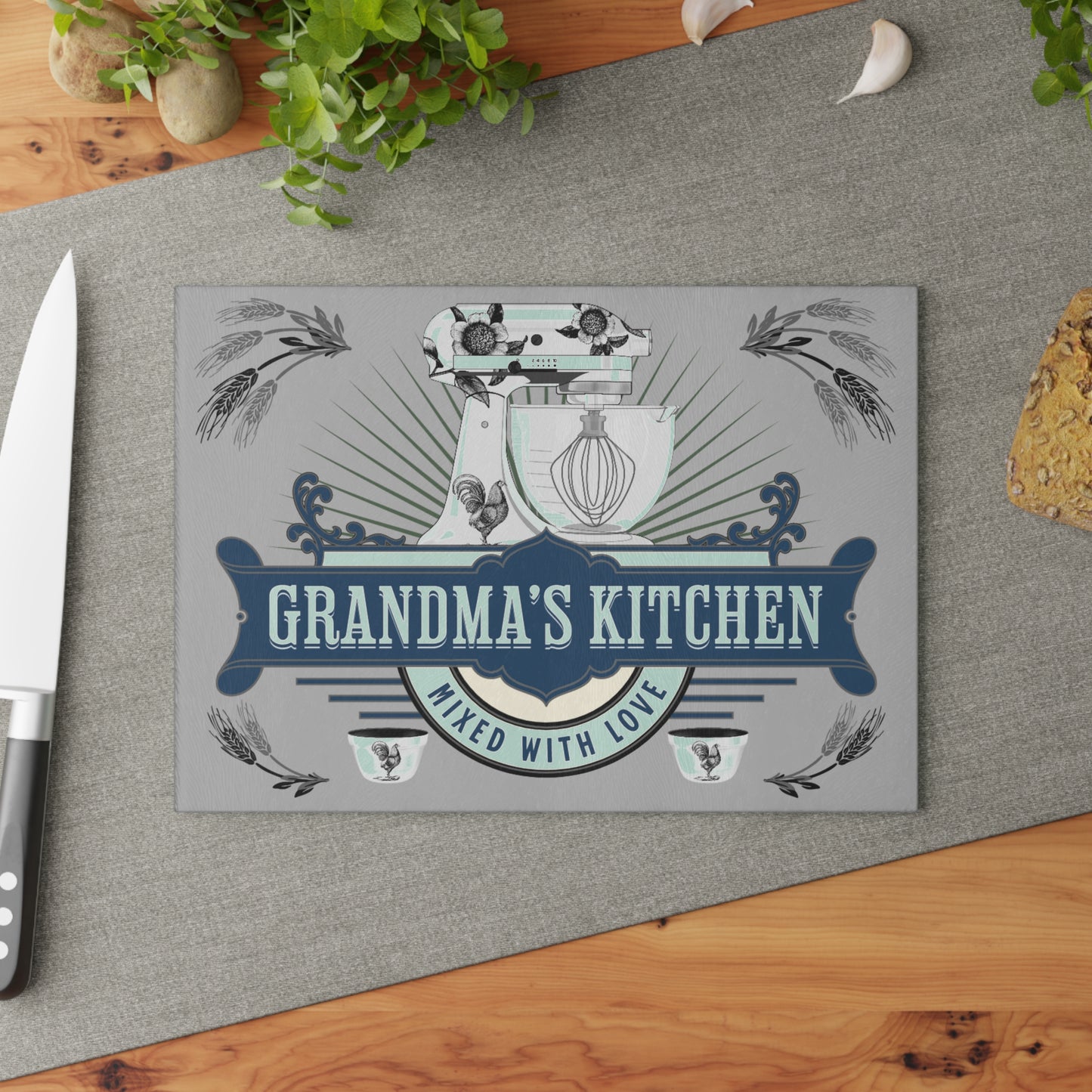 Charcuterie Board, House Warming Gift, Gift for Mom, Grandma, Chopping or Serving Board, Wedding, Realtor, Shower, Host, Chef, Holiday Gift Home Decor Printify