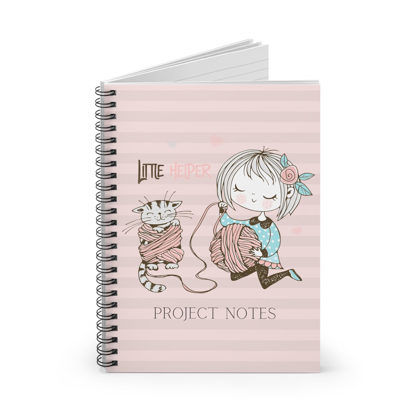 Spiral Notebook - Ruled Line Paper products Printify