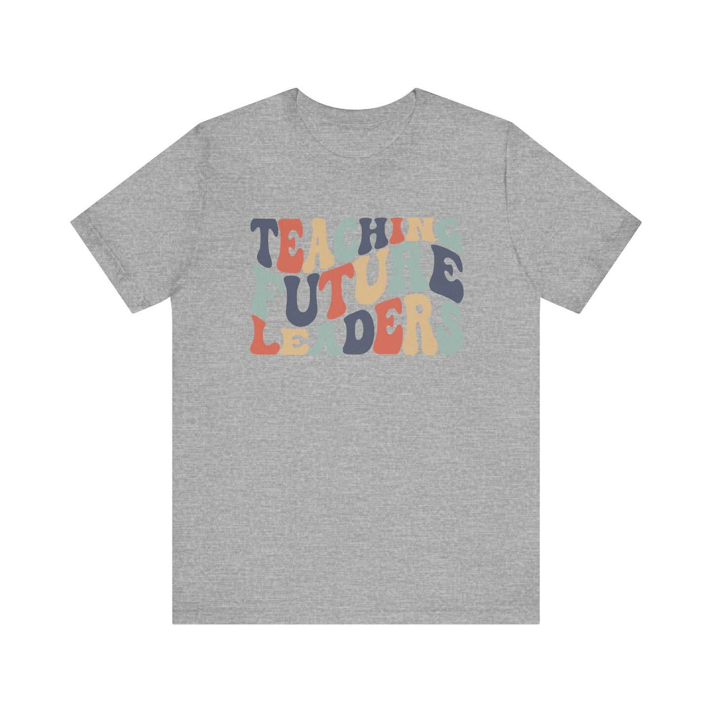 Cute Teacher TShirt Gift, Education Tee, Elementary School Teacher Appreciation, Funny Back To School Shirt, Teacher T-Shirt, Teacher Tee, T-Shirt Printify Athletic Heather XS