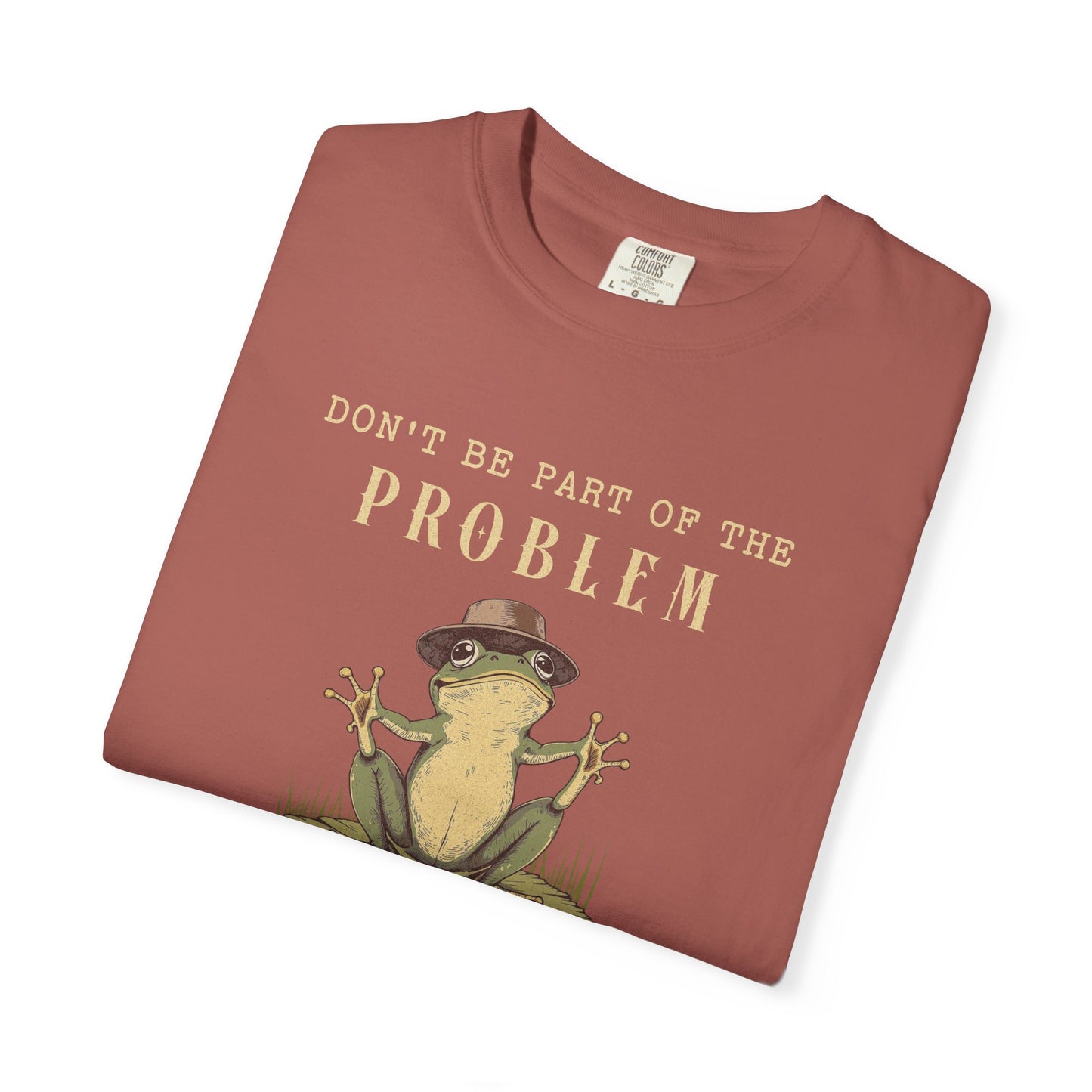 Funny Frog T-Shirt Retro Self Care Froggy Meme Shirt Vintage Frog And Toad Aesthetic Frog Lover Gift For Her Birthday Viral Trendy Shirt