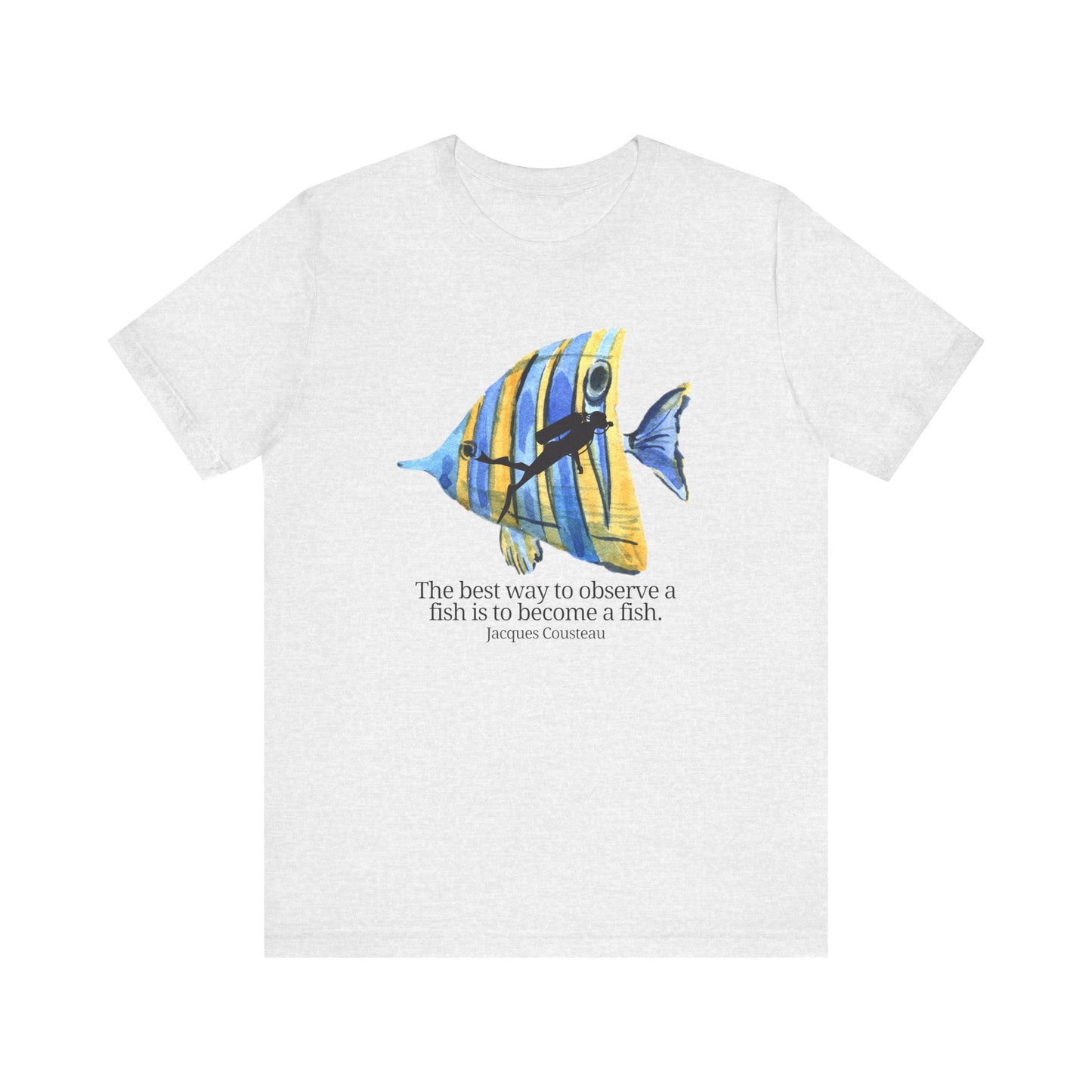 Scuba Diving Gift, Scuba Diving Shirt, Scuba Diver Gift, Diver TShirt, Gifts For Scuba Divers, Ocean Scuba Diving Shirt, Funny Diving Shirt T-Shirt Printify Ash XS