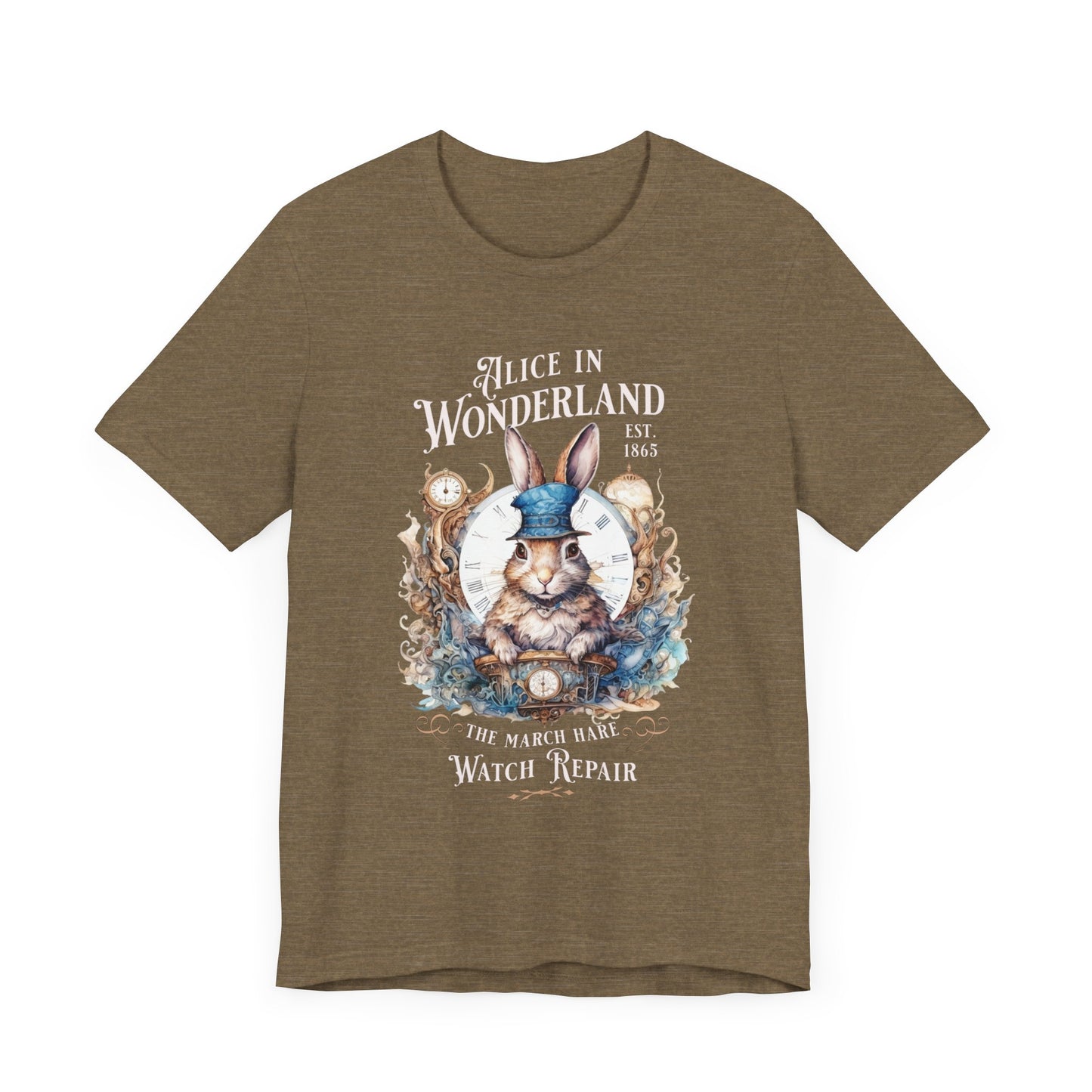 3001 Unisex Jersey Short Sleeve Tee Alice in Wonderland T-Shirt Printify