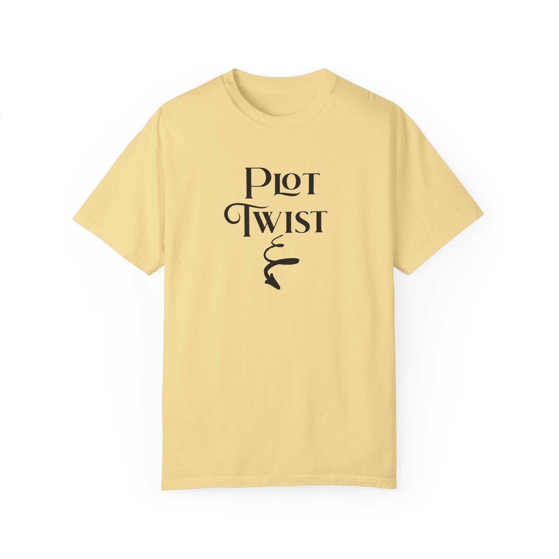 Plot Twist T-Shirt Author Shirt Pregnancy Announcement For Expecting Blog Writers Journalists Gift For Her Baby Shower Gift Baby Reveal T-Shirt Printify