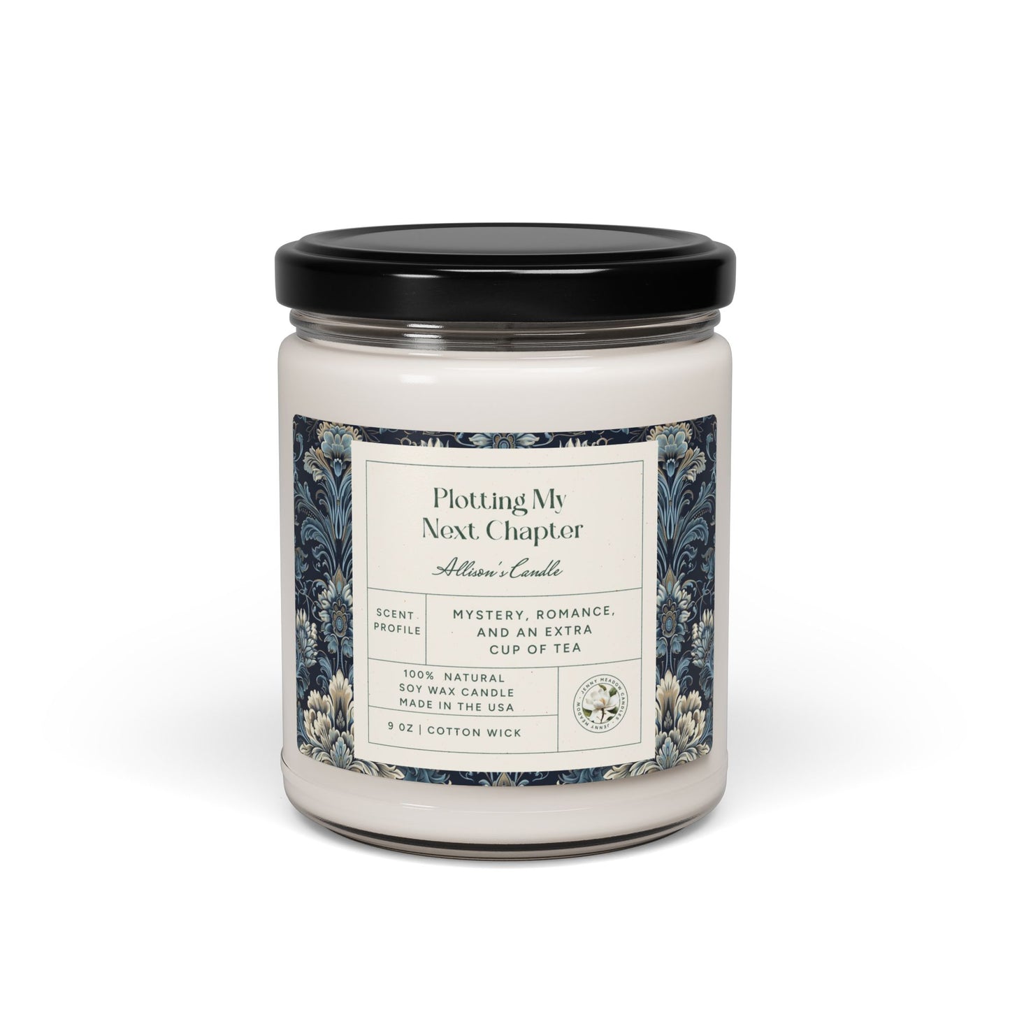 Personalized Soy Candle Funny Book Lover Gift For Mom Custom Gift Book Club Gift For Her Birthday Booknerd Candle Gift For Author Writer Home Decor Printify Clean Cotton 9oz