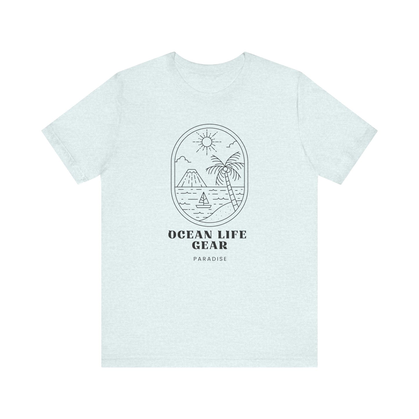 Scuba Diving Gift, Snorkel Tee, Scuba Diving Shirt, Scuba Diver Gift, Ocean Lover TShirt, Gifts For Snorkeler Scuba Divers, Ocean Life Gear T-Shirt Printify Heather Ice Blue XS