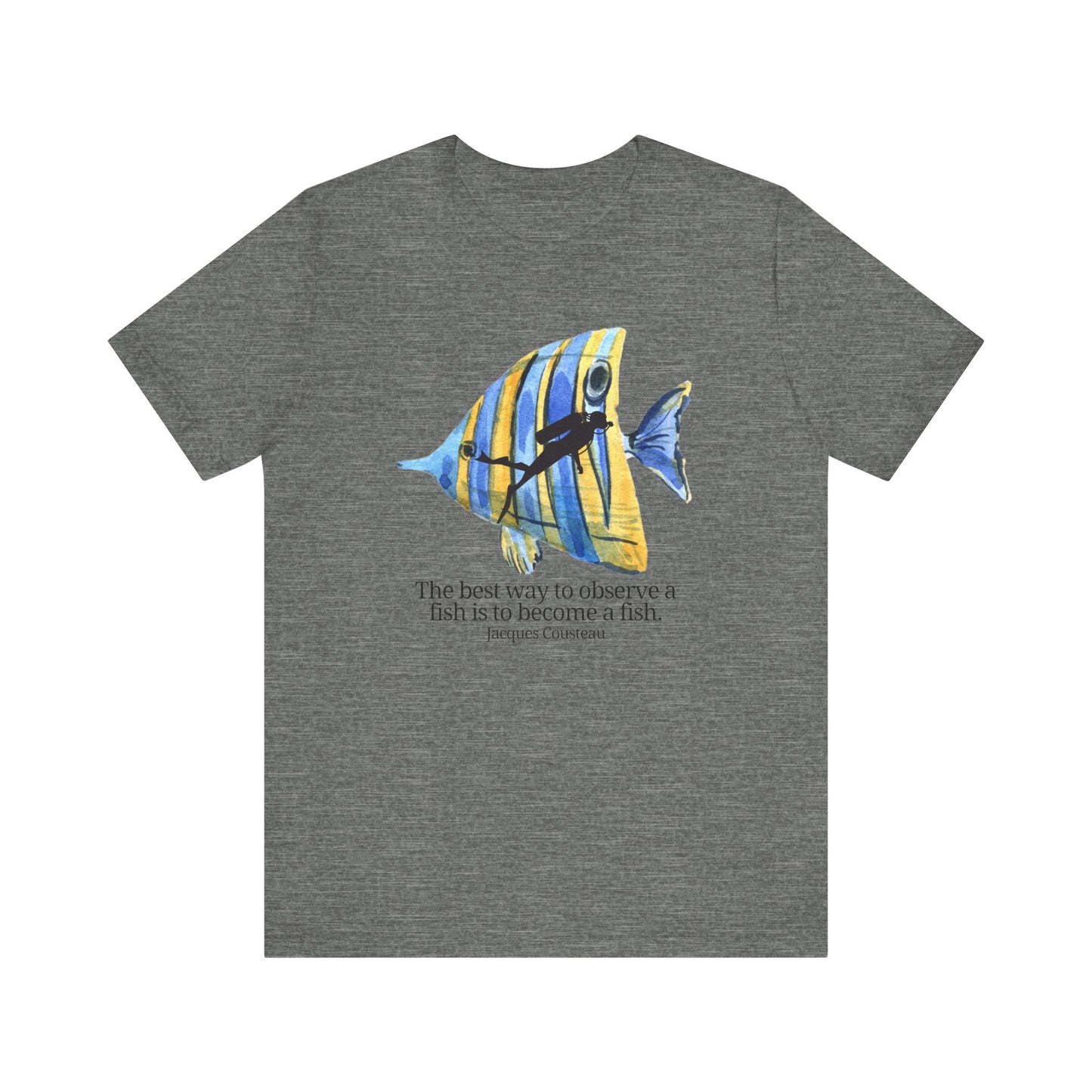 Scuba Diving Gift, Scuba Diving Shirt, Scuba Diver Gift, Diver TShirt, Gifts For Scuba Divers, Ocean Scuba Diving Shirt, Funny Diving Shirt T-Shirt Printify Deep Heather XS