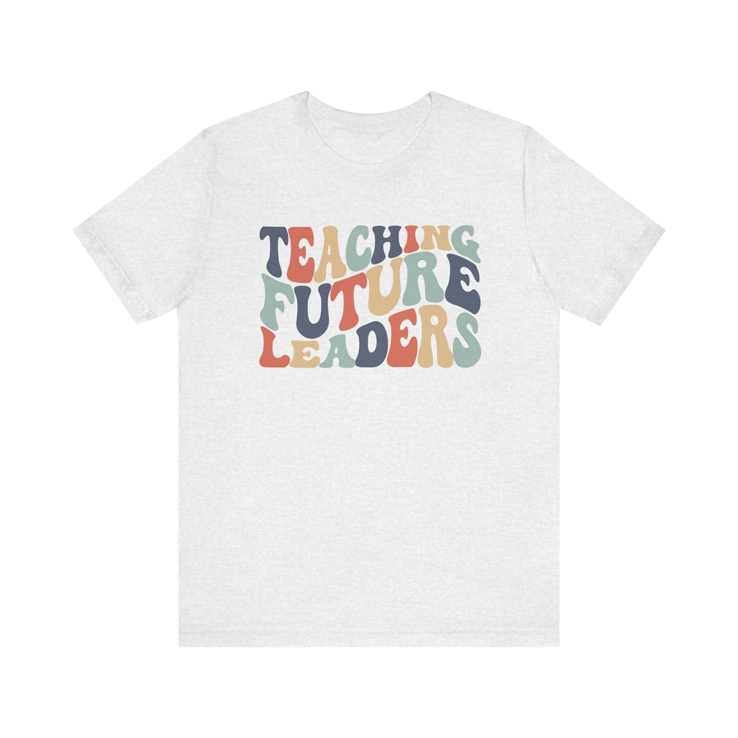 Cute Teacher TShirt Gift, Education Tee, Elementary School Teacher Appreciation, Funny Back To School Shirt, Teacher T-Shirt, Teacher Tee, T-Shirt Printify Ash XS