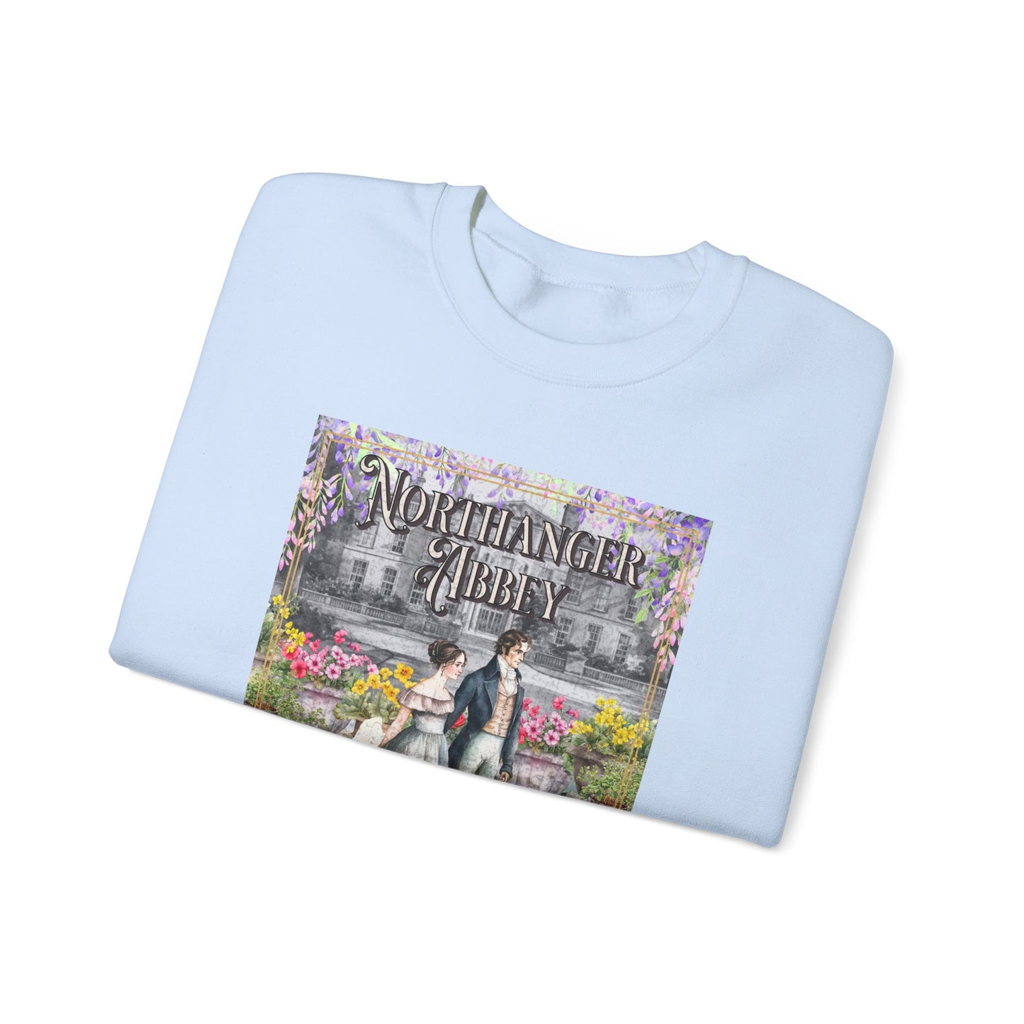 Jane Austen Sweatshirt, Northanger Abbey Historical Romance Sweater, Bookish Literary Jane Austen Fan Art Gift, Gift for Her, Bookclub Shirt Sweatshirt Printify