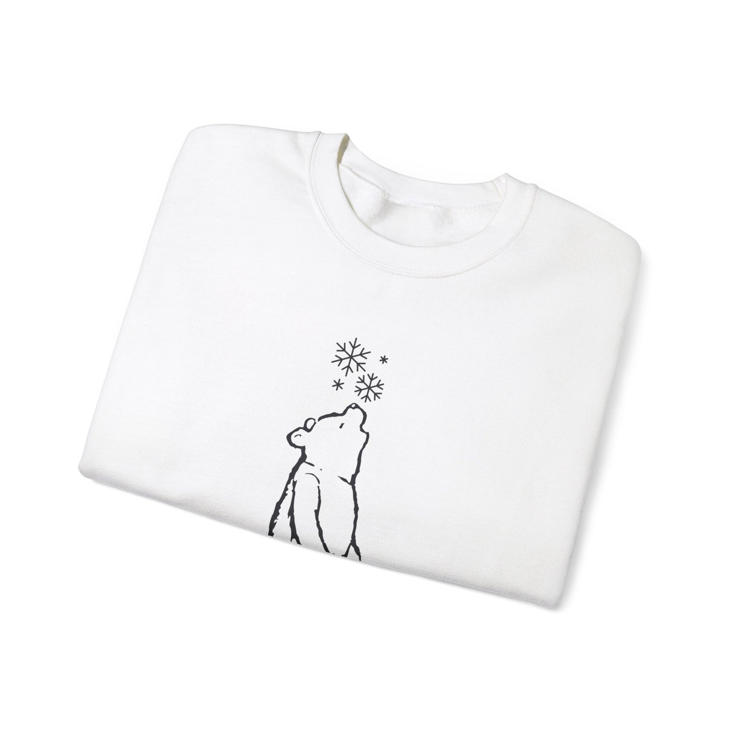 Winnie The Pooh Christmas Sweatshirt, Pooh Bear Holiday Sweater Family Matching Christmas Vacation Shirts, A.A. Milne Shirt Book Lover Gifts Sweatshirt Printify