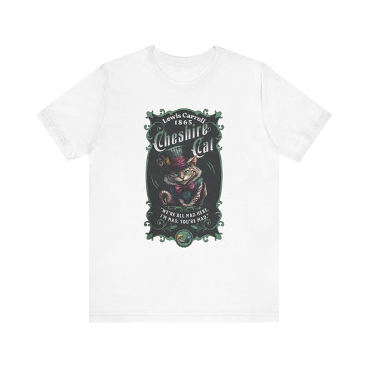 3001 Unisex Jersey Short Sleeve Tee Alice in Wonderland T-Shirt Printify White S