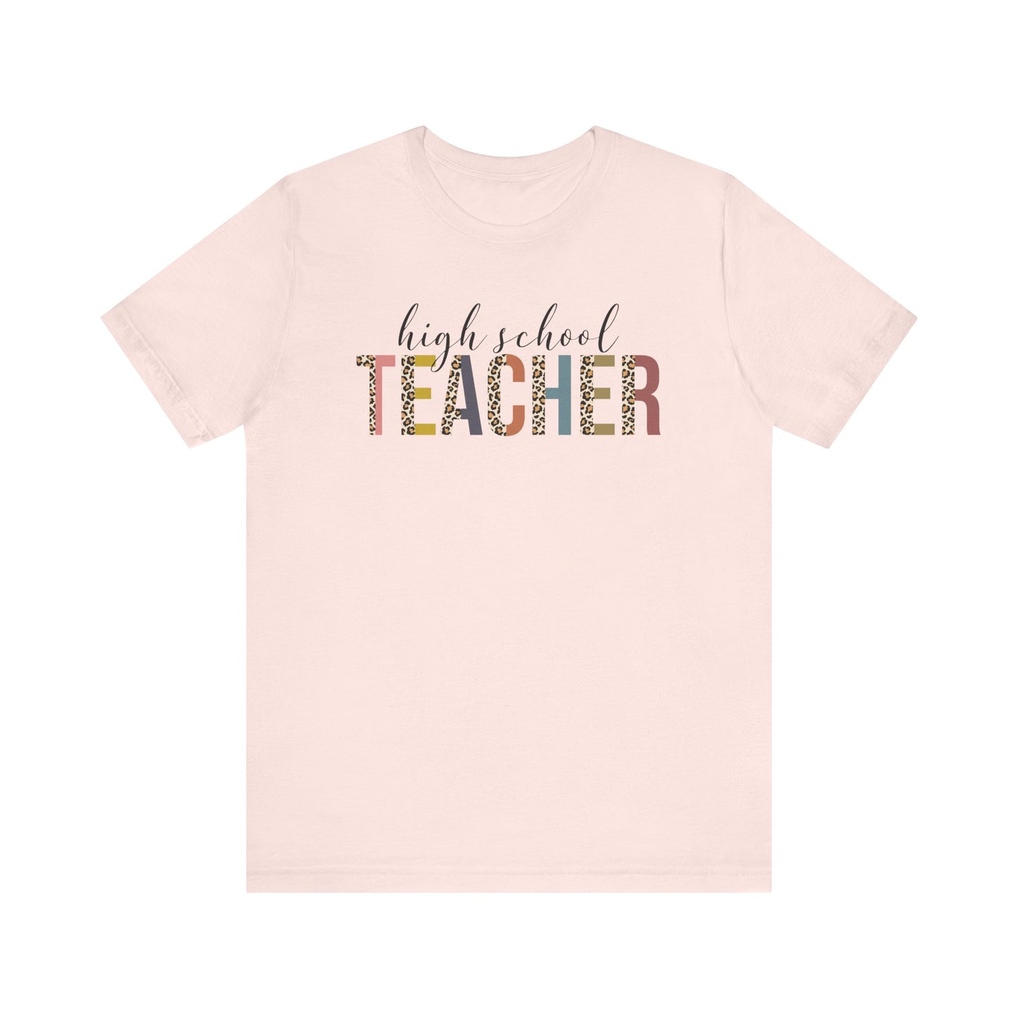 Cute Teacher TShirt Gift, Education Tee, Elementary School Teacher Appreciation, Funny Back To School Shirt, Teacher T-Shirt, Teacher Tee T-Shirt Printify Soft Pink XS
