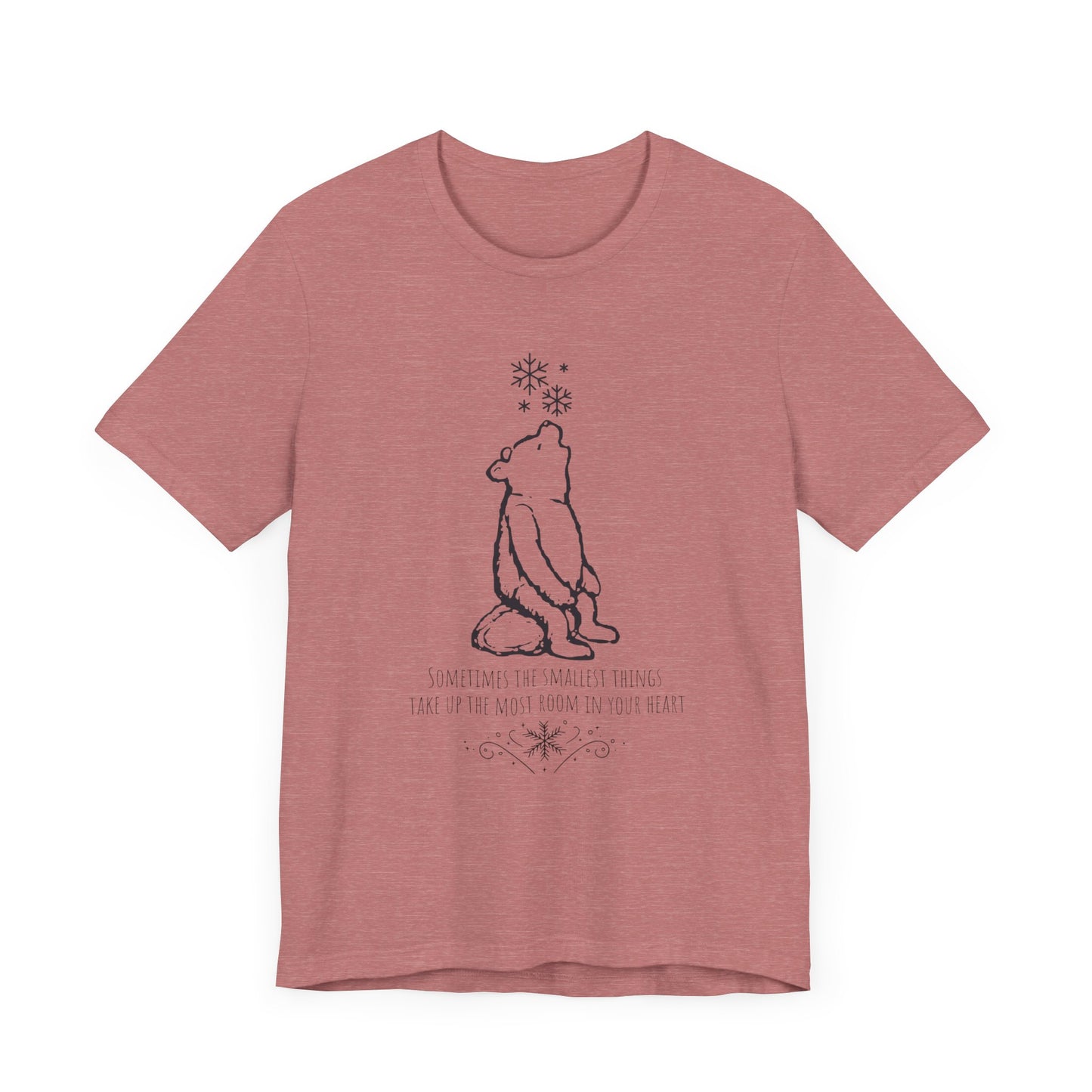 Winnie The Pooh Christmas Shirt, Pooh Bear Holiday T-Shirt, Family Matching Christmas Vacation Tshirts, A.A. Milne Shirt, Book Lover Gifts T-Shirt Printify