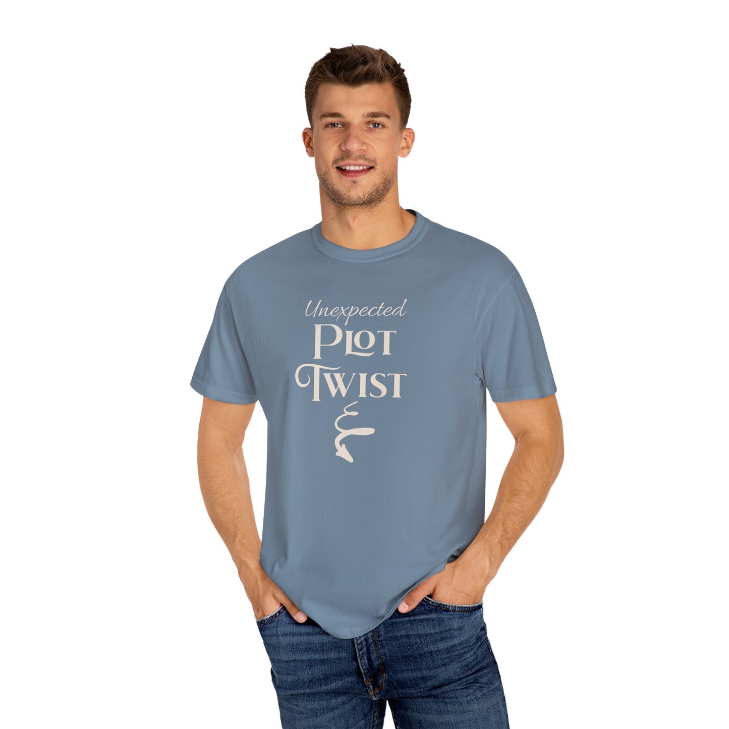 Plot Twist T-Shirt Author Shirt Pregnancy Announcement For Expecting Blog Writers Journalists Gift For Her Baby Shower Gift Baby Reveal T-Shirt Printify