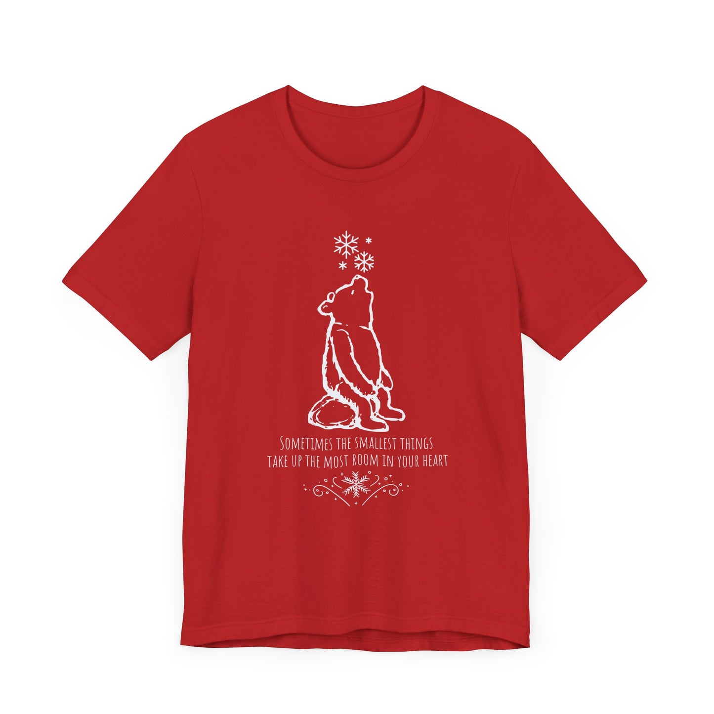 Winnie The Pooh Christmas Shirt, Pooh Bear Holiday T-Shirt, Family Matching Christmas Vacation Tshirts, A.A. Milne Shirt, Book Lover Gifts T-Shirt Printify