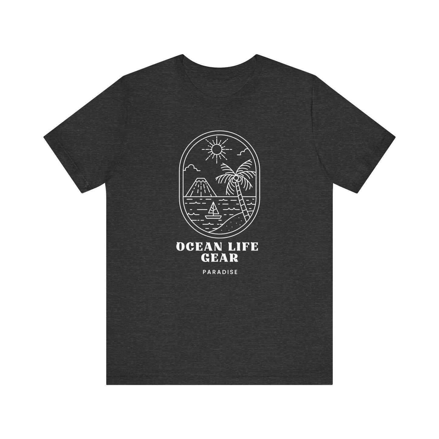 Scuba Diving Gift, Snorkel Tee, Scuba Diving Shirt, Scuba Diver Gift, Ocean Lover TShirt, Gifts For Snorkeler Scuba Divers, Ocean Life T-Shirt Printify Dark Grey Heather XS