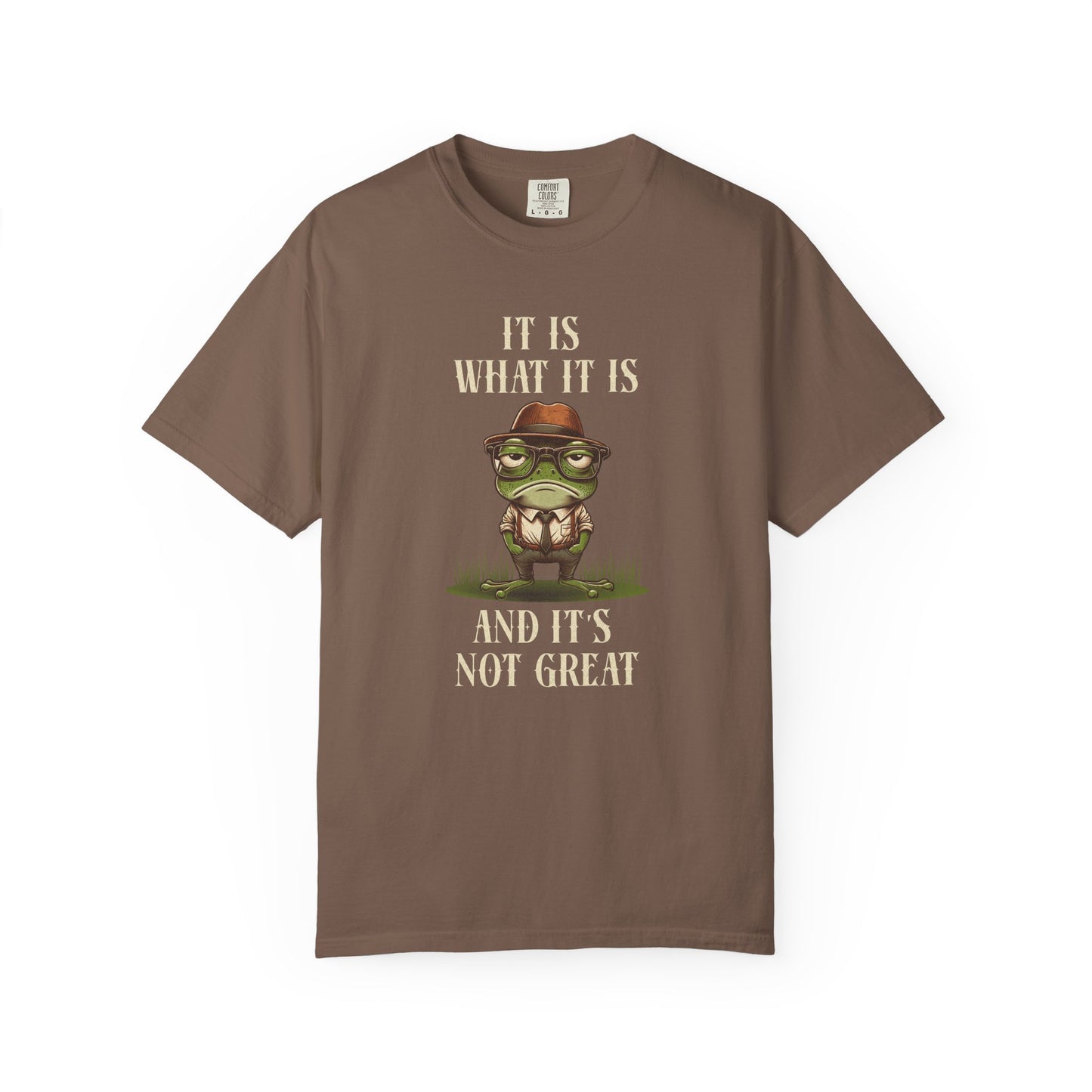 Funny Frog T-Shirt Retro Self Care Froggy Meme Shirt Vintage Frog And Toad Aesthetic Frog Lover Gift For Her Birthday Viral Trendy Shirt T-Shirt Printify Espresso S