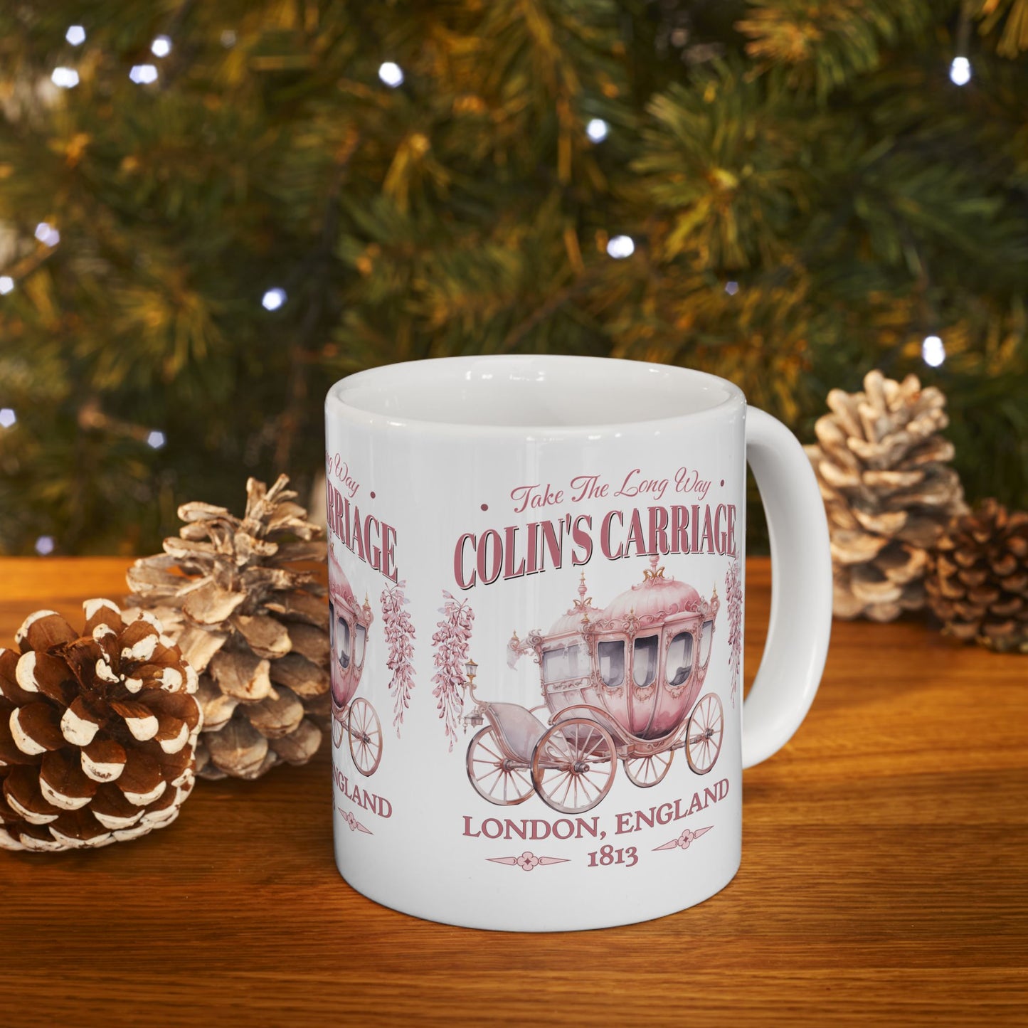 Colins Carriage Club Mug Regency England Ton Society Gift For Bridgeton Fan Historical Drama Penelope Romance Reader Gift Bookclub Gift Mug Printify