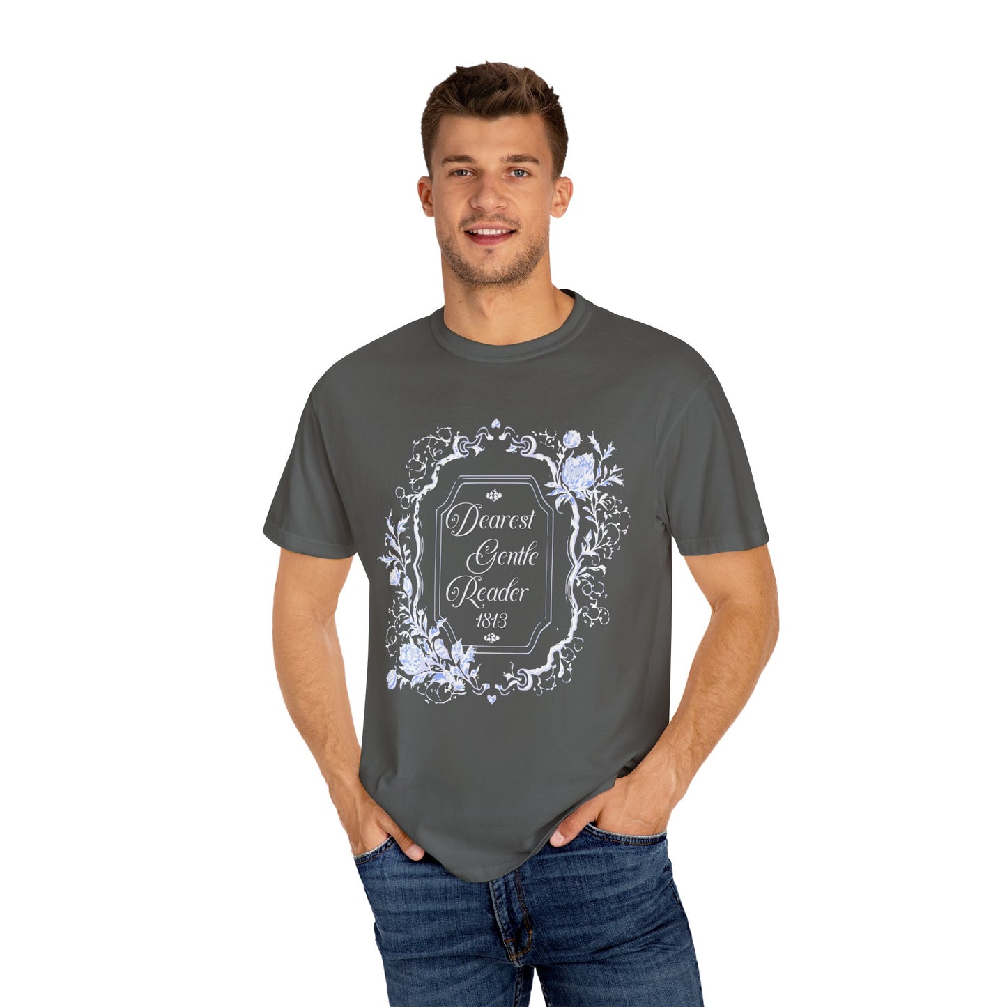 Dearest Gentle Reader Shirt Regency England Ton Society Papers Gift For Bridgerton Fan Historical Drama Romance Reader Gift Bookclub Gift T-Shirt Printify