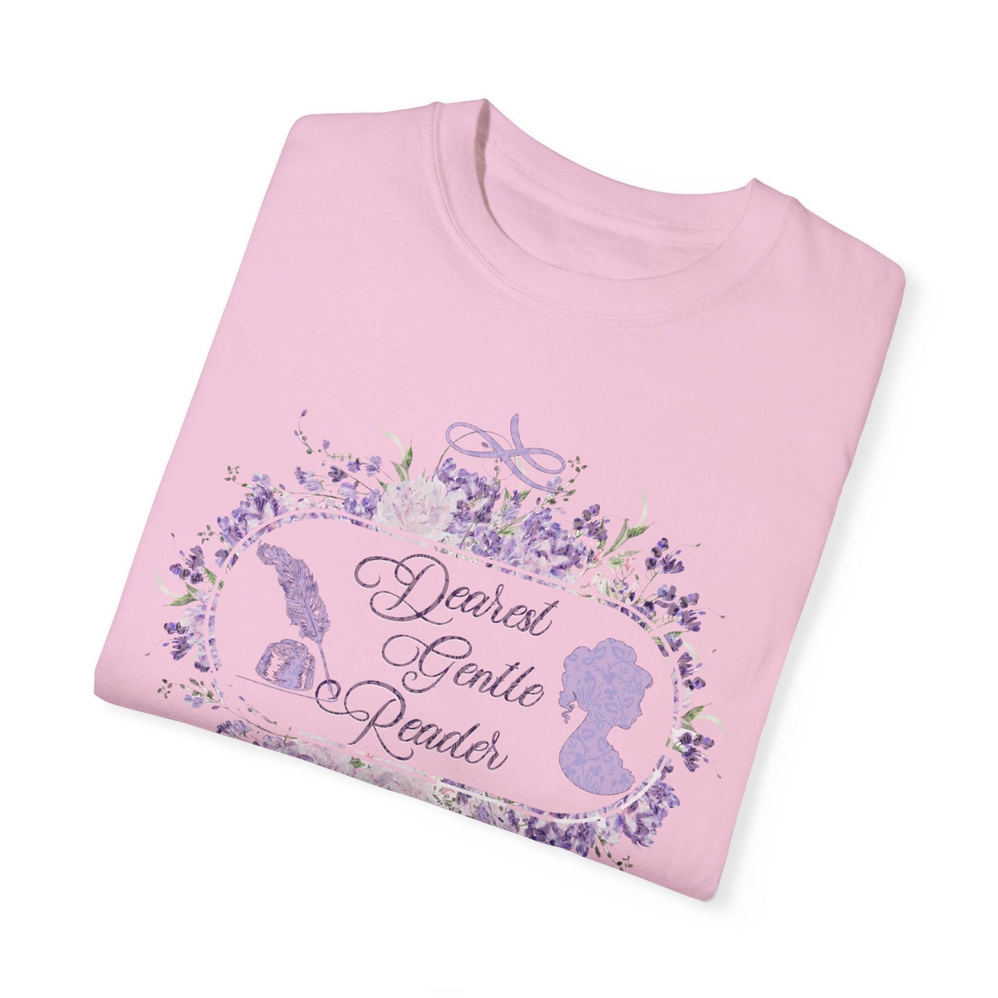 Dearest Gentle Reader Shirt Regency England Ton Society Papers Gift For Bridgerton Fan Historical Drama Romance Reader Gift Bookclub Gift T-Shirt Printify