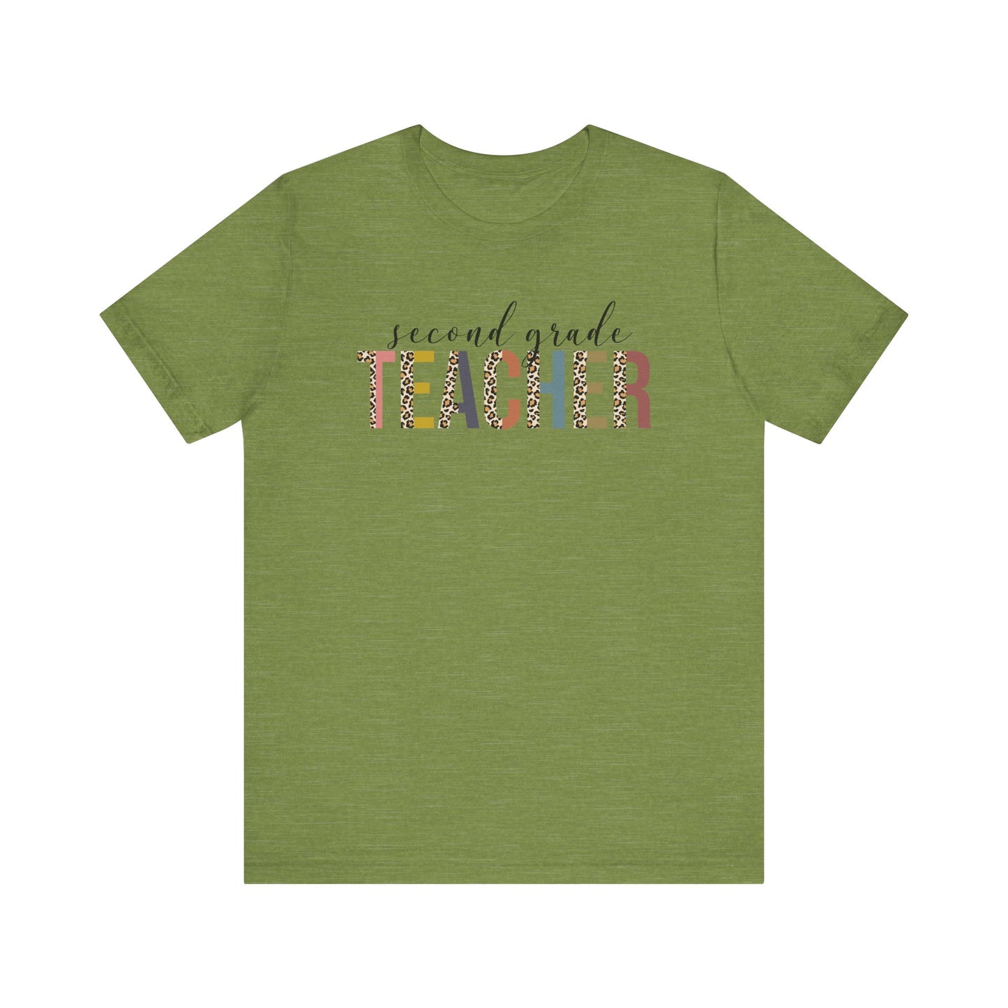 Cute Teacher TShirt Gift, Education Tee, Elementary School Teacher Appreciation, Funny Back To School Shirt, Teacher T-Shirt, Teacher Tee T-Shirt Printify Heather Green XS