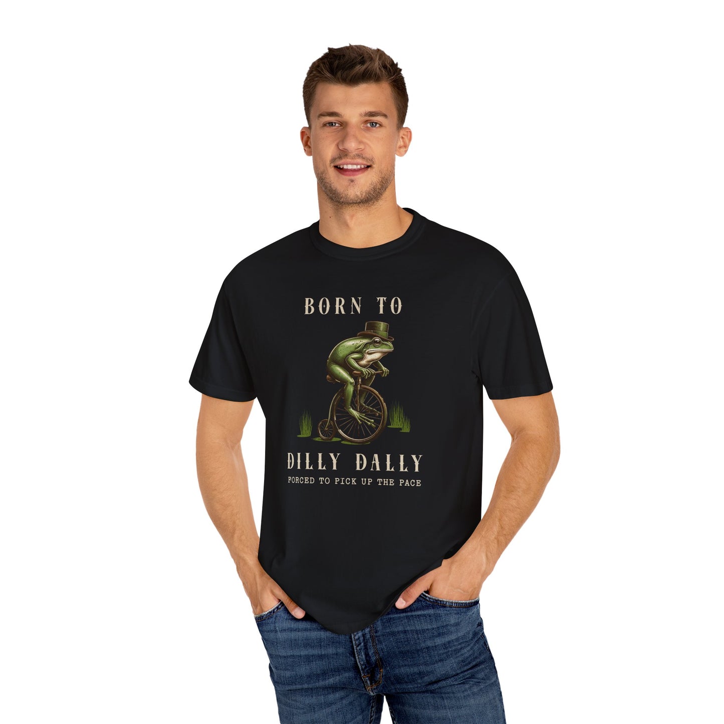 Dilly Dally Frog T-Shirt Retro Vibes Froggy Meme Shirt Vintage Frog And Toad Aesthetic Frog Lover Gift For Her Birthday Viral Trendy Shirt