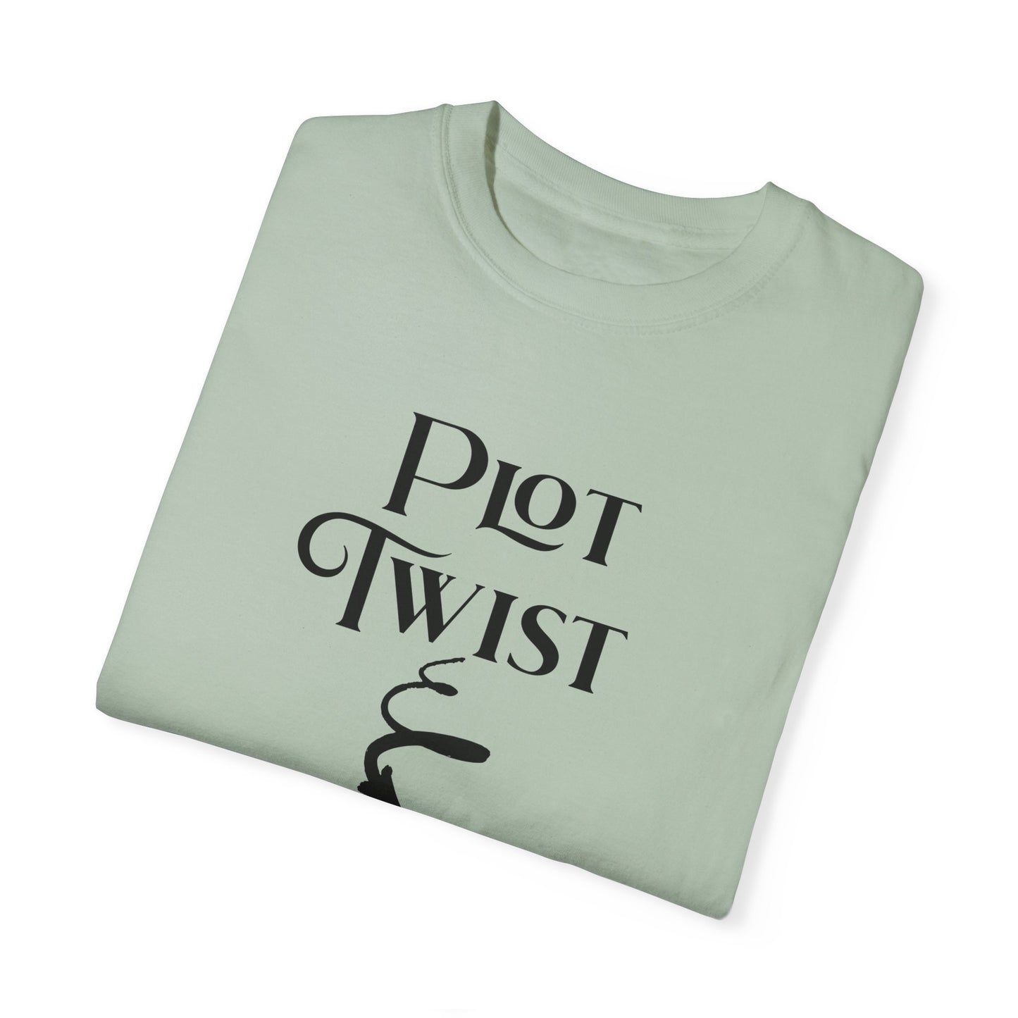 Plot Twist T-Shirt Author Shirt Pregnancy Announcement For Expecting Blog Writers Journalists Gift For Her Baby Shower Gift Baby Reveal T-Shirt Printify