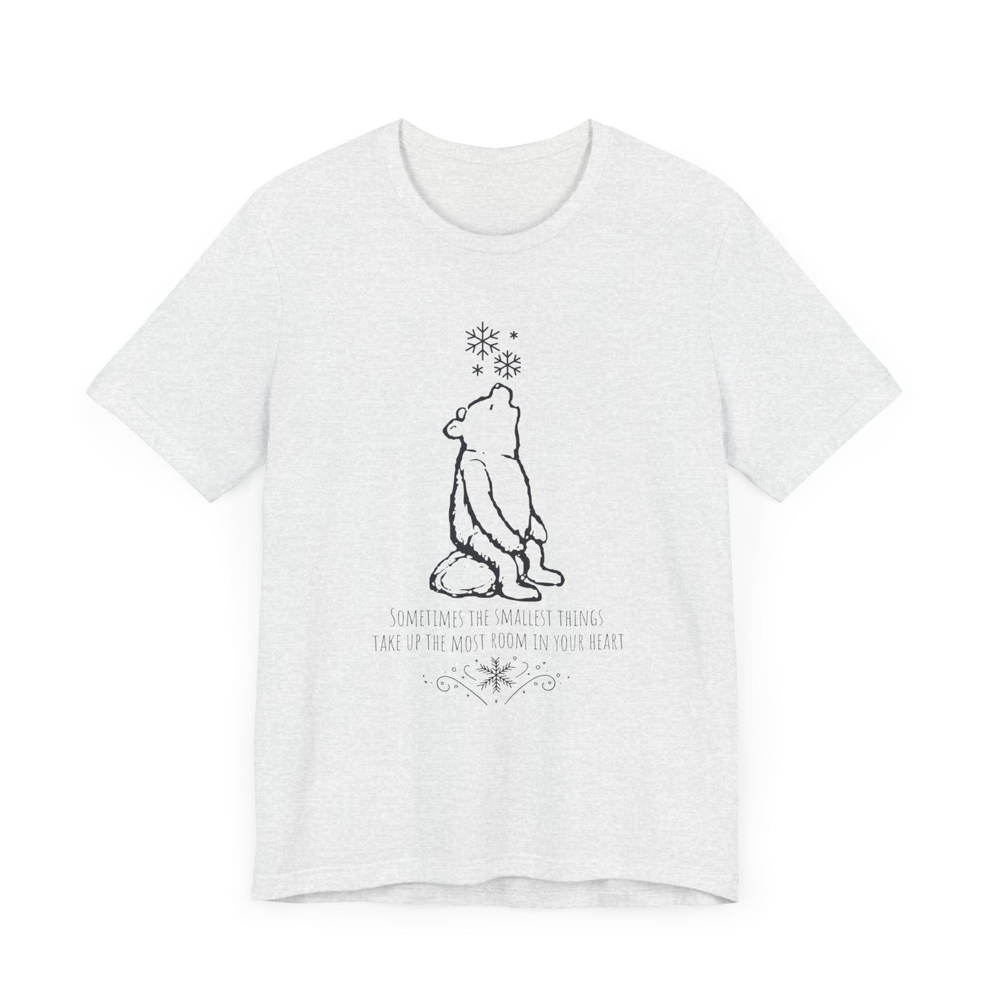 Winnie The Pooh Christmas Shirt, Pooh Bear Holiday T-Shirt, Family Matching Christmas Vacation Tshirts, A.A. Milne Shirt, Book Lover Gifts T-Shirt Printify