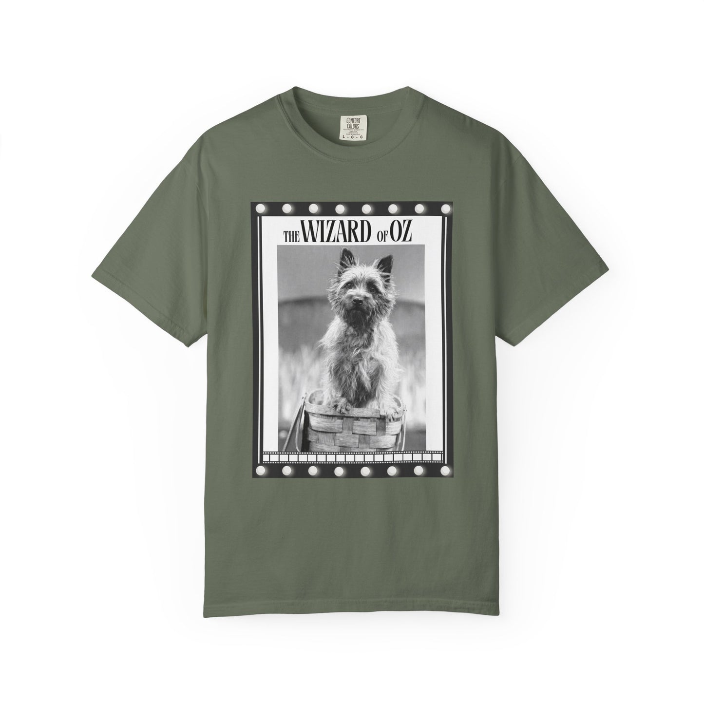 The Wizard Of Oz Toto Unisex T-Shirt, Casual Wear, an Gift, T-Shirt Printify Moss S