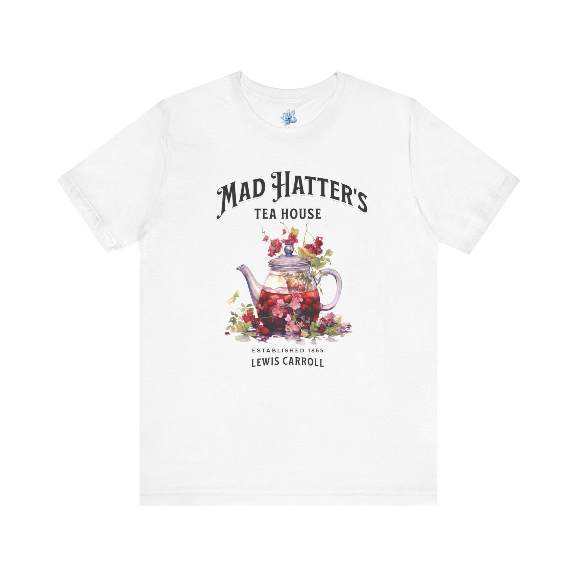 3001 Unisex Jersey Short Sleeve Tee Alice in Wonderland T-Shirt Printify White S