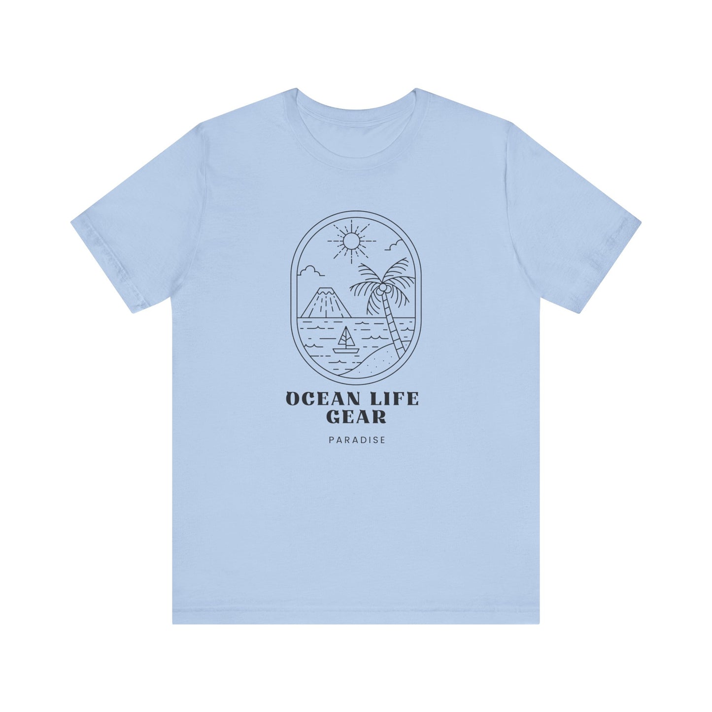 Scuba Diving Gift, Snorkel Tee, Scuba Diving Shirt, Scuba Diver Gift, Ocean Lover TShirt, Gifts For Snorkeler Scuba Divers, Ocean Life Gear T-Shirt Printify Baby Blue XS