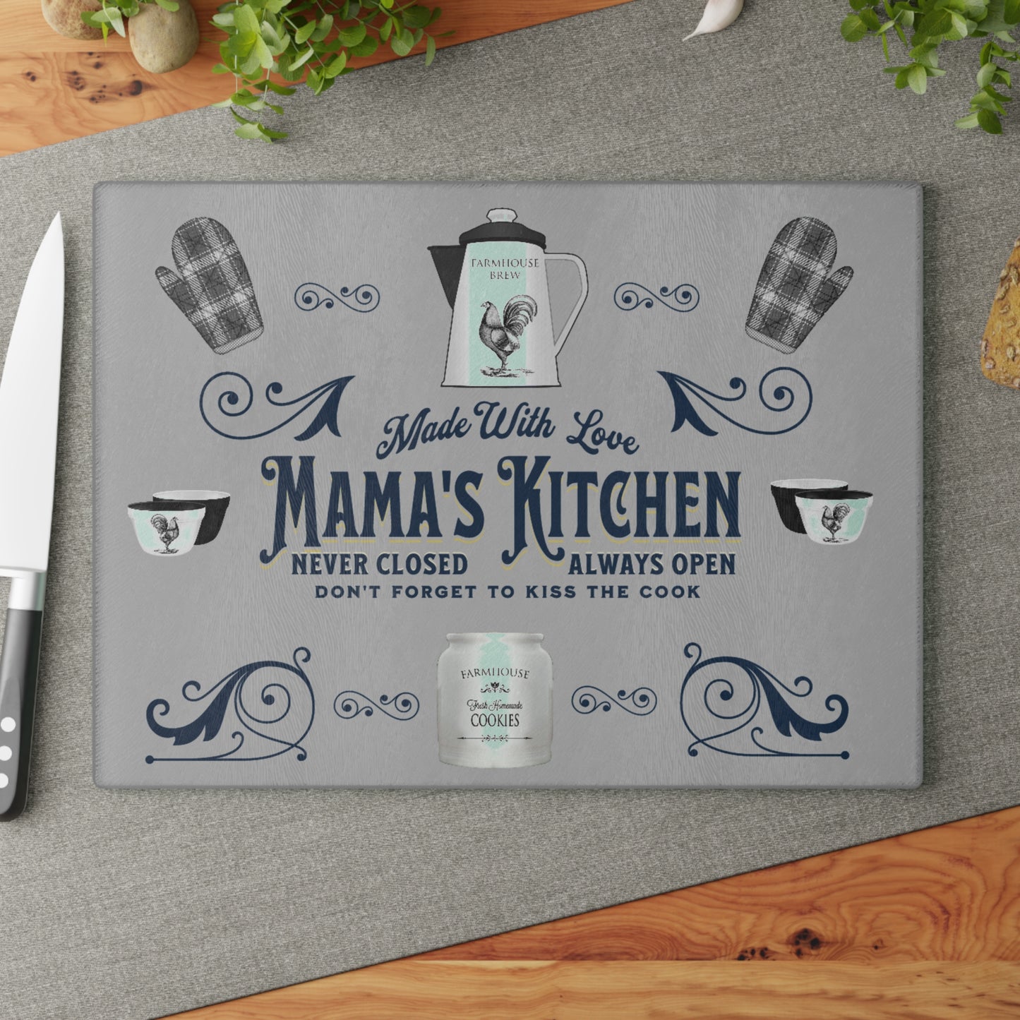 Charcuterie Board, House Warming Gift, Gift for Mom, Grandma, Chopping or Serving Board, Wedding, Realtor, Shower, Host, Chef, Holiday Gift Home Decor Printify