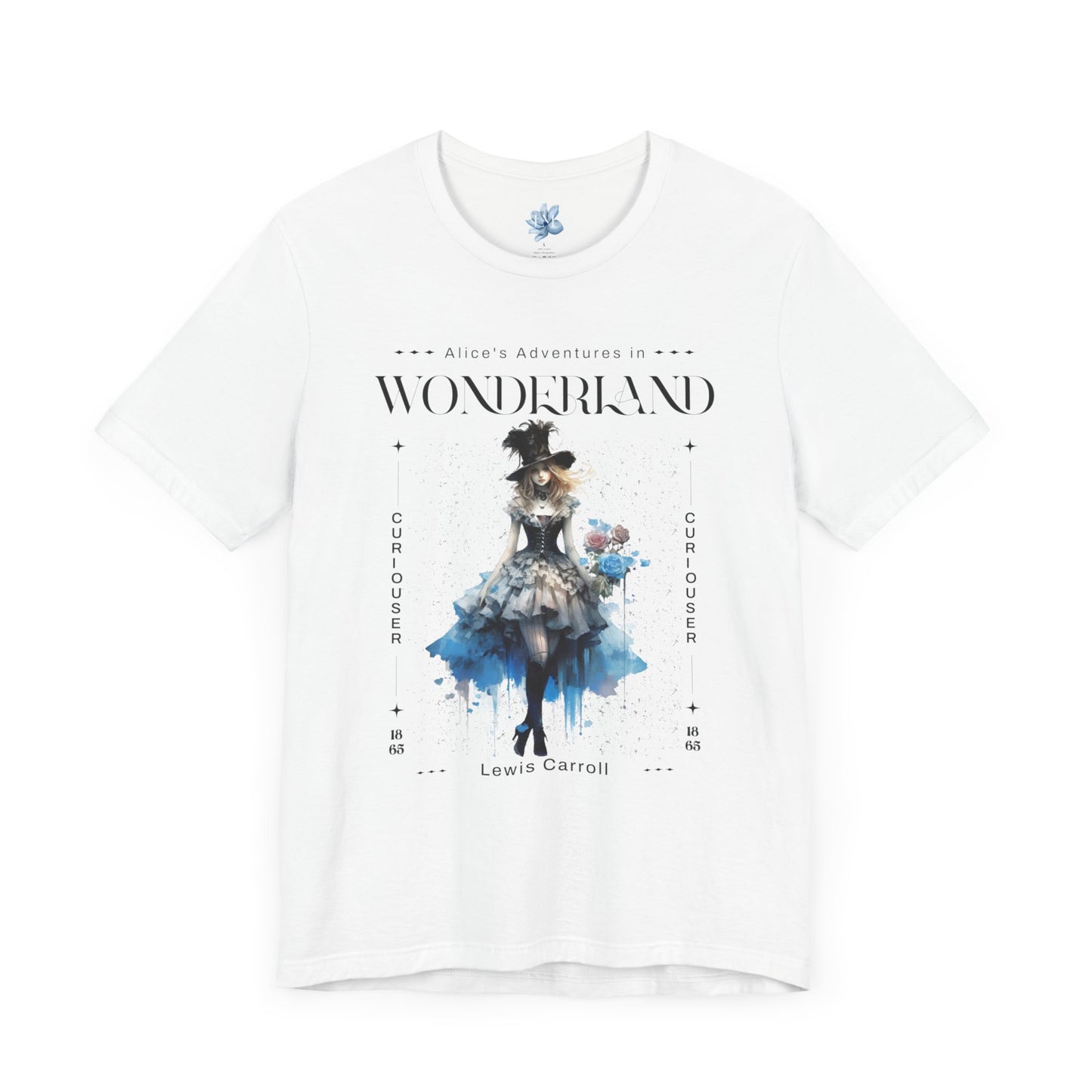 3001 Unisex Jersey Short Sleeve Tee Alice in Wonderland T-Shirt Printify