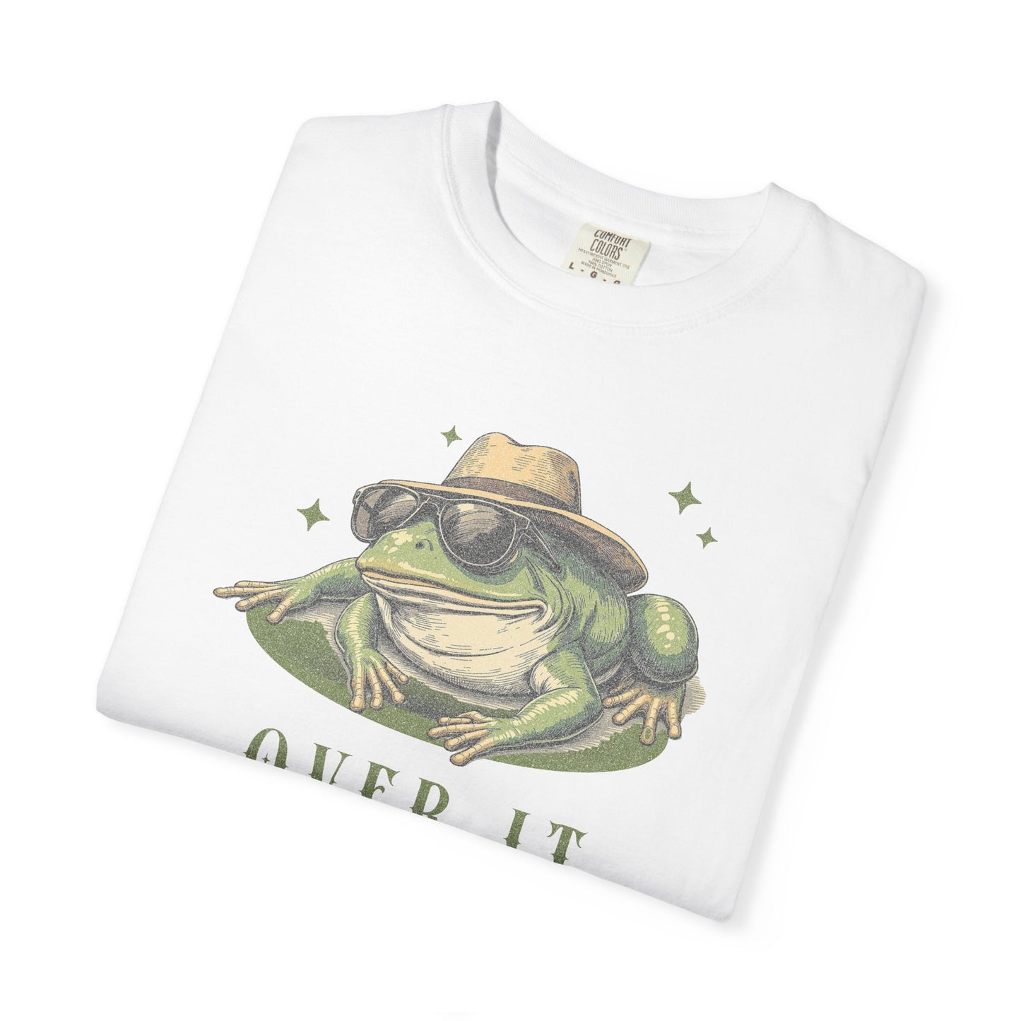 Funny Frog T-Shirt Retro Froggy Meme Shirt Vintage Frog And Toad Aesthetic Frog Lover Gift For Her Over It Vibes Birthday Viral Trendy Shirt T-Shirt Printify