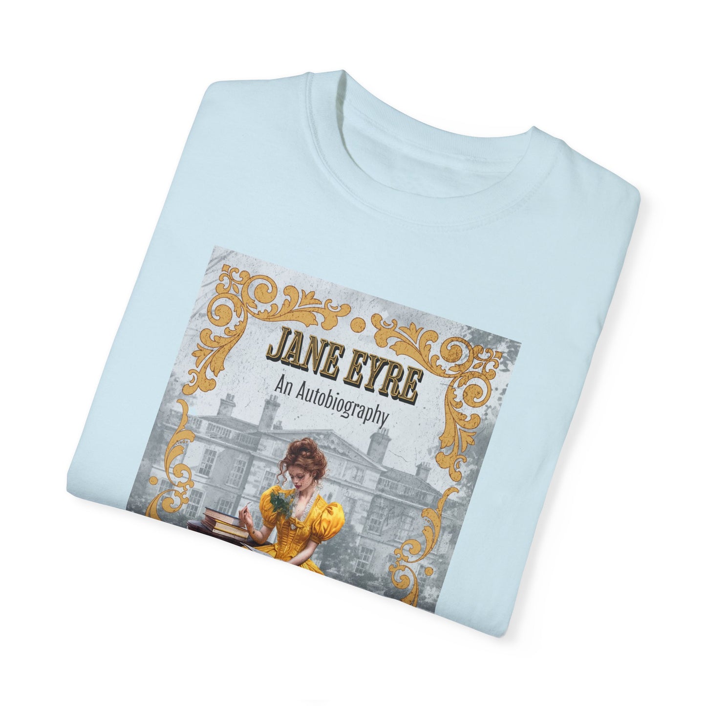 Jane Eyre T-shirt, Charlotte Brontë Historical Romance Comfort Colors Tee, Bookish Literary Brontë Sisters Fan Art Gift for Her, Bookclub T-Shirt Printify