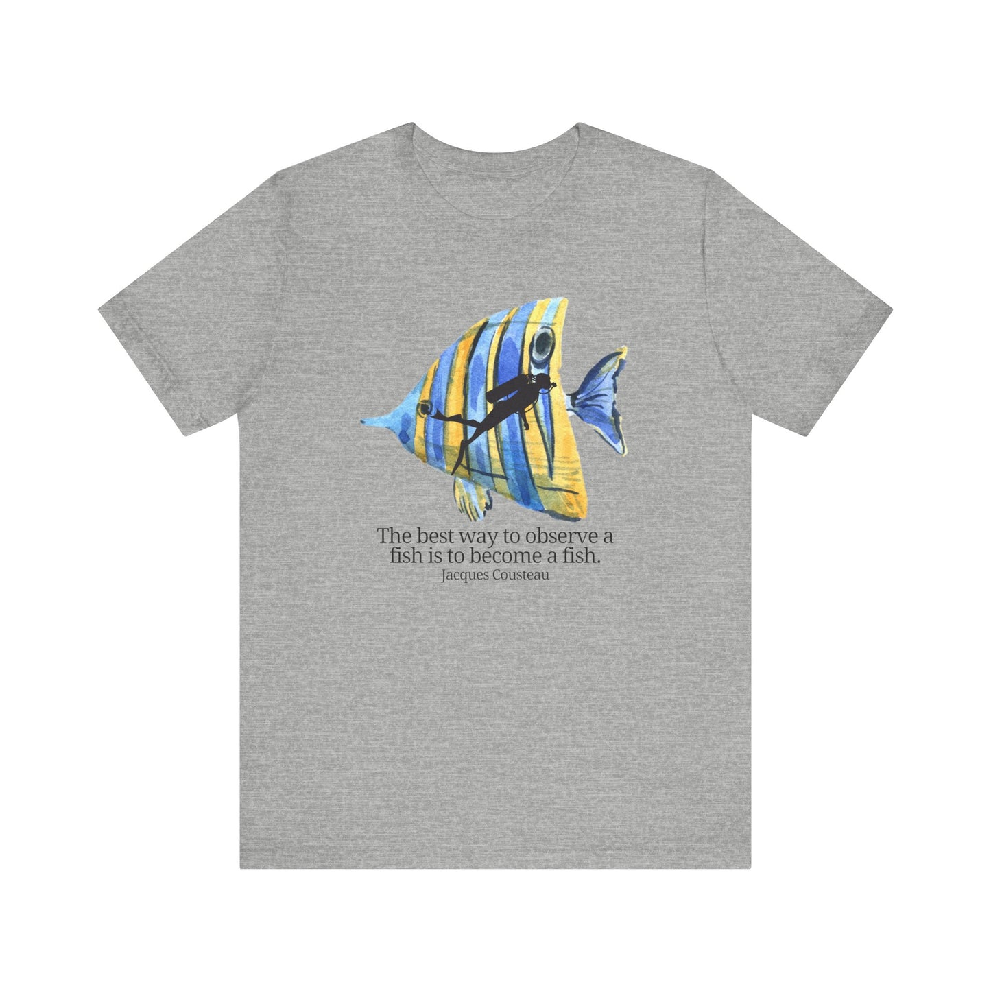 Scuba Diving Gift, Scuba Diving Shirt, Scuba Diver Gift, Diver TShirt, Gifts For Scuba Divers, Ocean Scuba Diving Shirt, Funny Diving Shirt T-Shirt Printify Athletic Heather XS