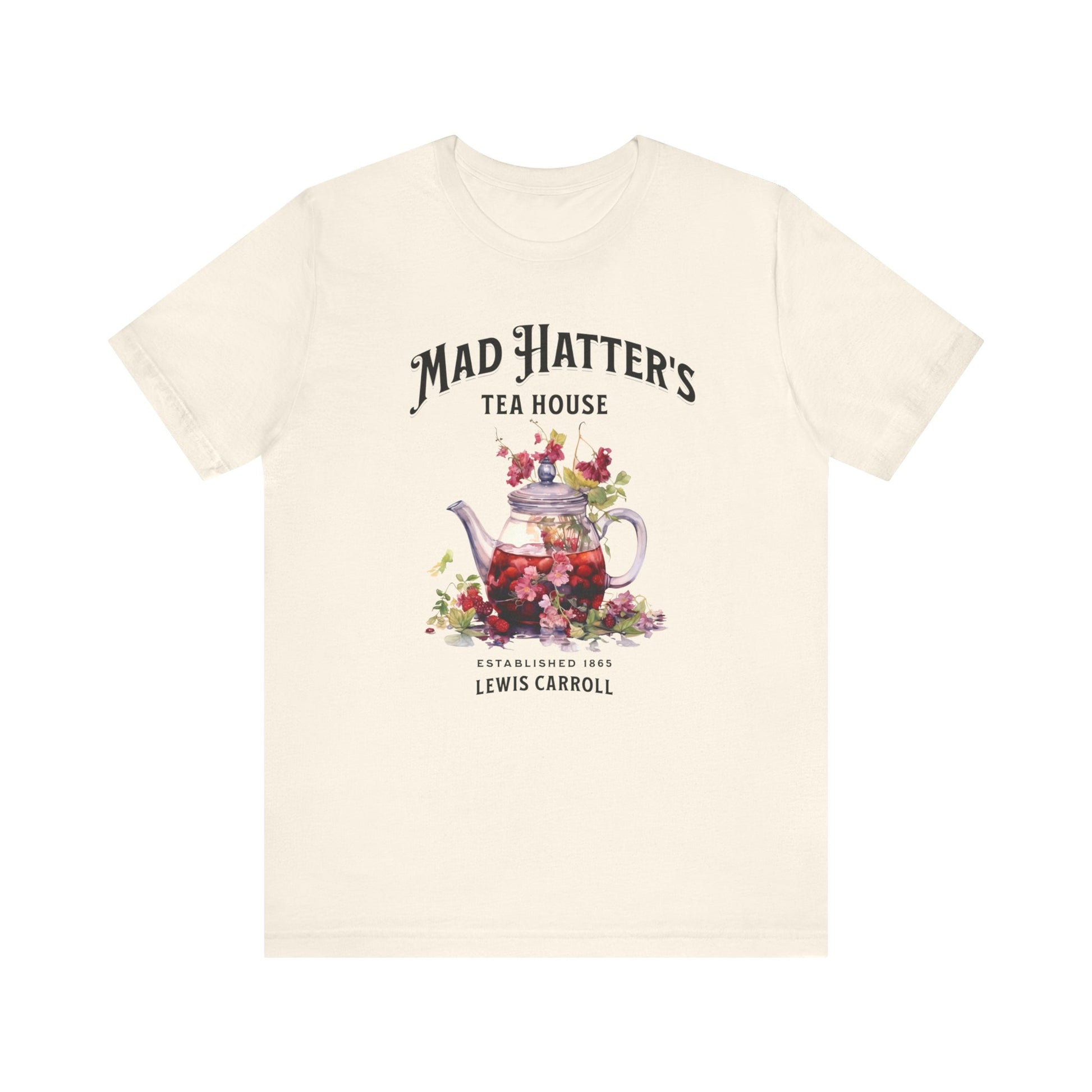 3001 Unisex Jersey Short Sleeve Tee Alice in Wonderland T-Shirt Printify Natural S