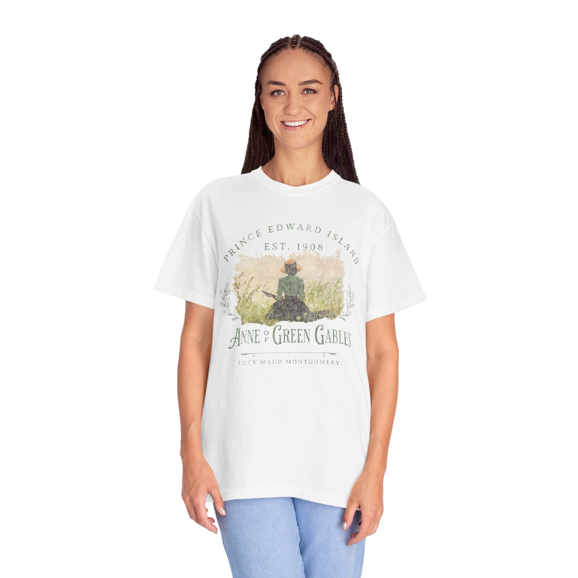 Charming Anne of Green Gables Unisex T-Shirt, Vintage Literary Tee, Gift for Book Lovers, Classic Literature Apparel, Summer Casual Wear T-Shirt Printify