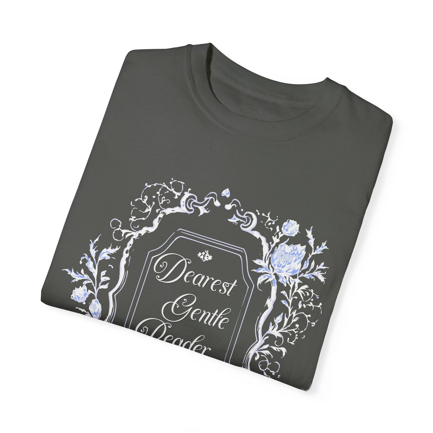 Dearest Gentle Reader Shirt Regency England Ton Society Papers Gift For Bridgerton Fan Historical Drama Romance Reader Gift Bookclub Gift T-Shirt Printify